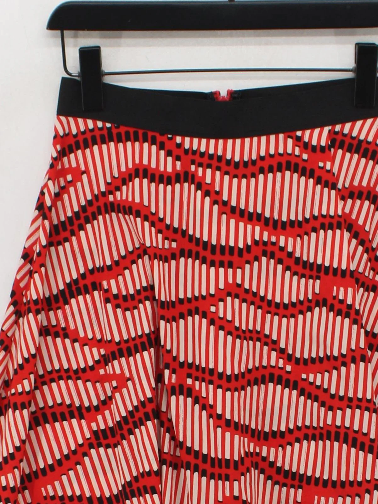 Topshop Women's Mini Skirt XS Multi Geometric 100% Polyester Short Mini - Image 3