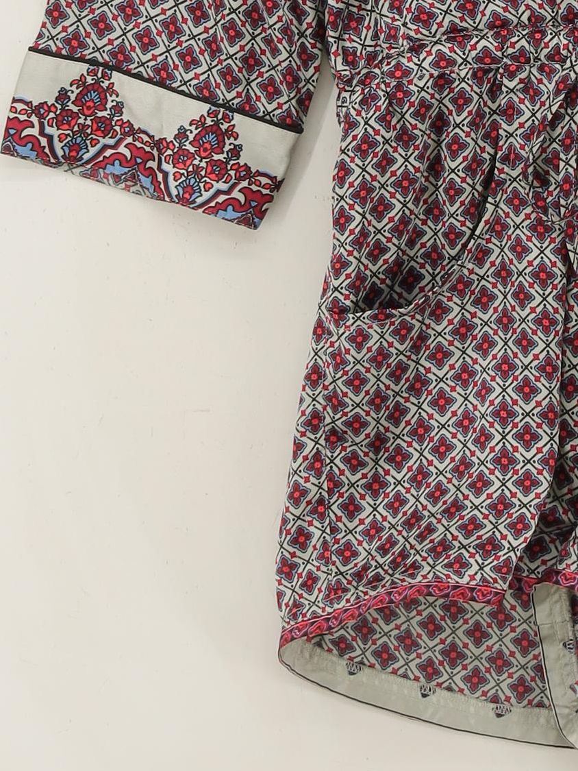 Topshop Women's Playsuit S Multi Geometric 100% Polyester Playsuit - Image 4