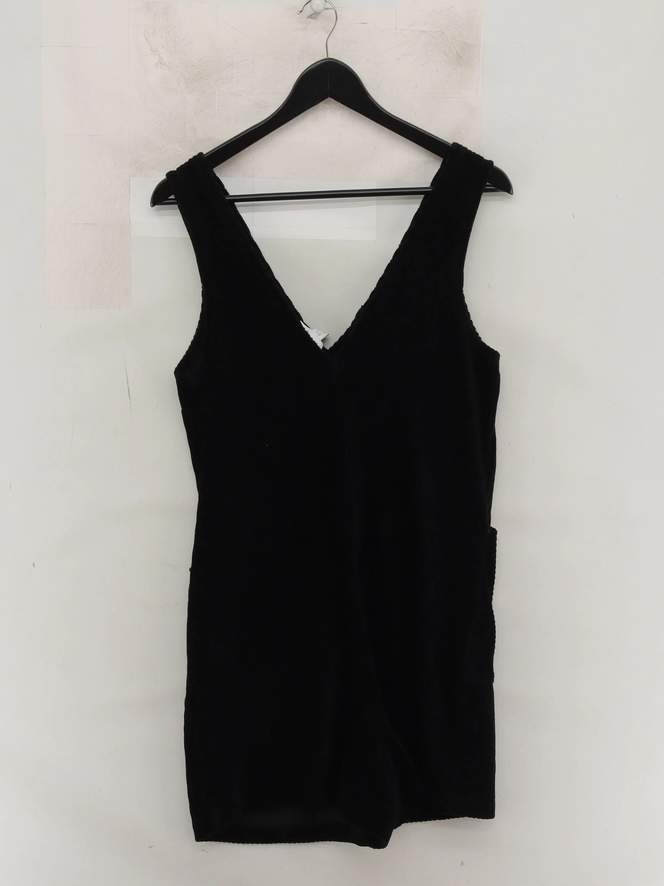 Topshop Women's Playsuit UK 10 Black Cotton with Polyester Playsuit - Image 2