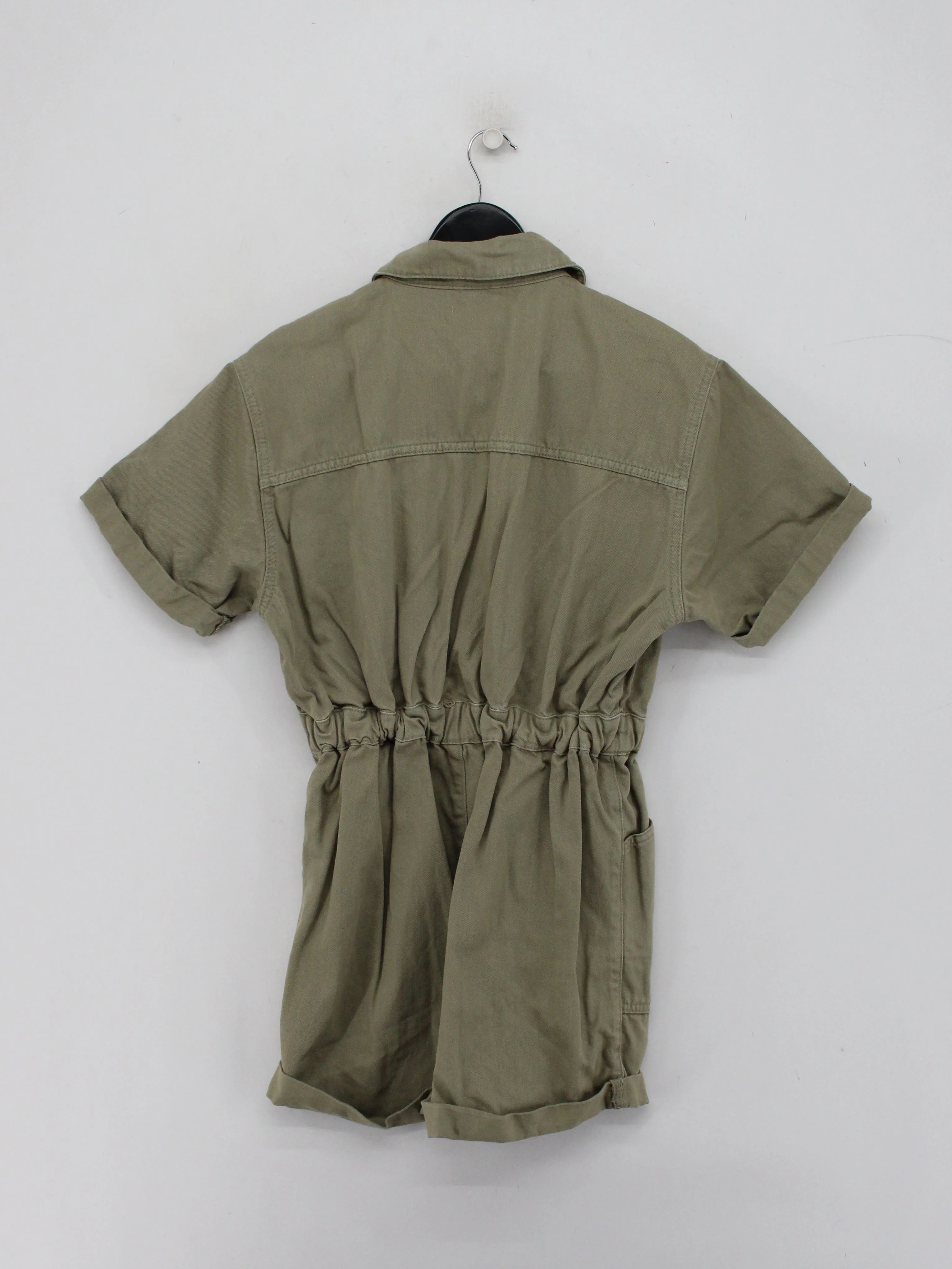 Topshop Women's Playsuit UK 12 Green 100% Other Playsuit - Image 2