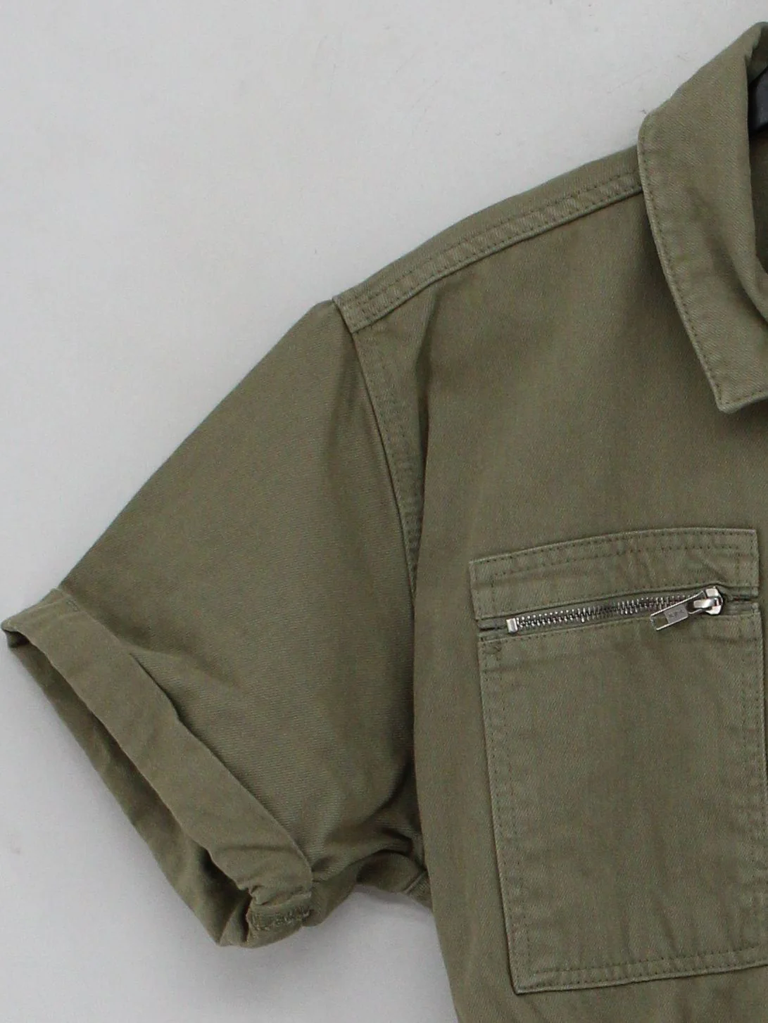 Topshop Women's Playsuit UK 12 Green 100% Other Playsuit - Image 4