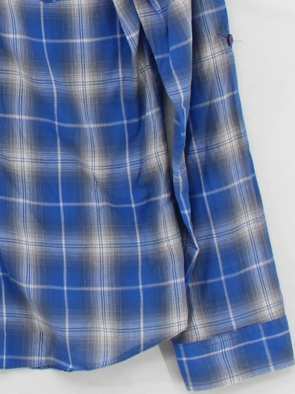 Topshop Women's Shirt UK 14 Blue 100% Cotton Basic - Image 4