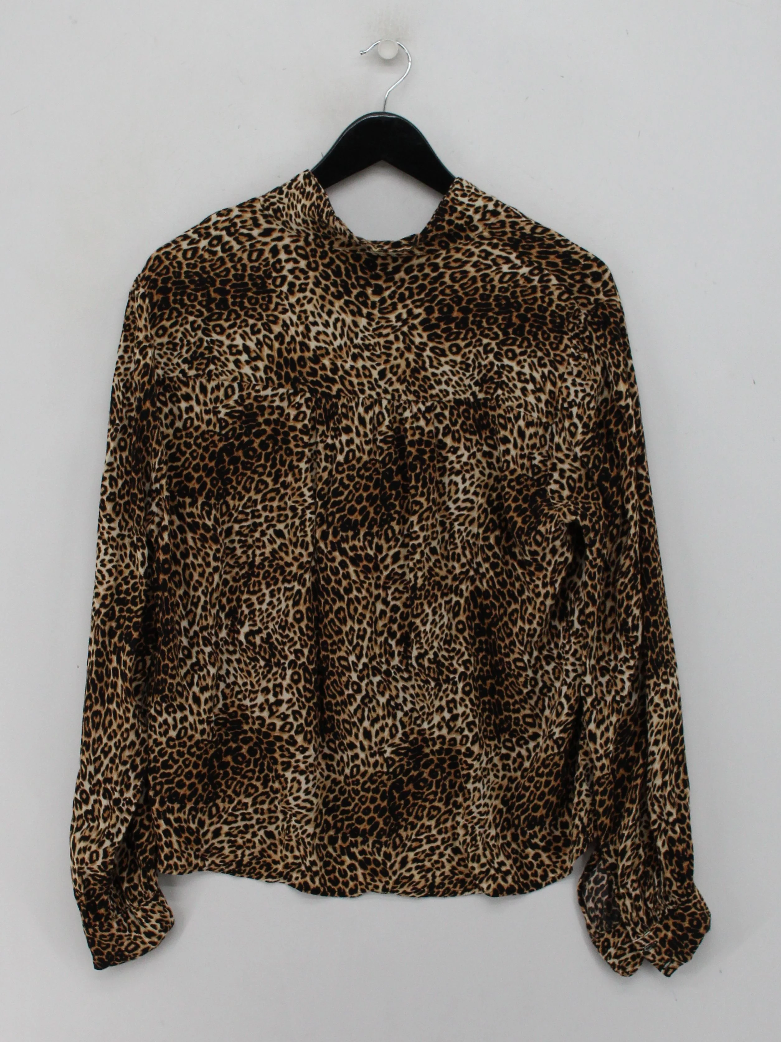 Topshop Women's Shirt UK 16 Multi 100% Viscose Basic - Image 2