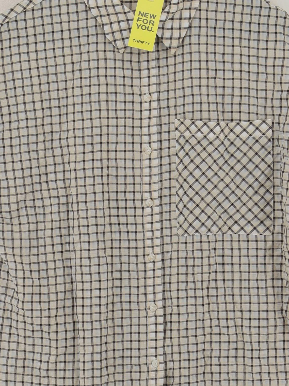 Topshop Women's Shirt UK 8 Multi Polyester with Viscose Basic - Image 3