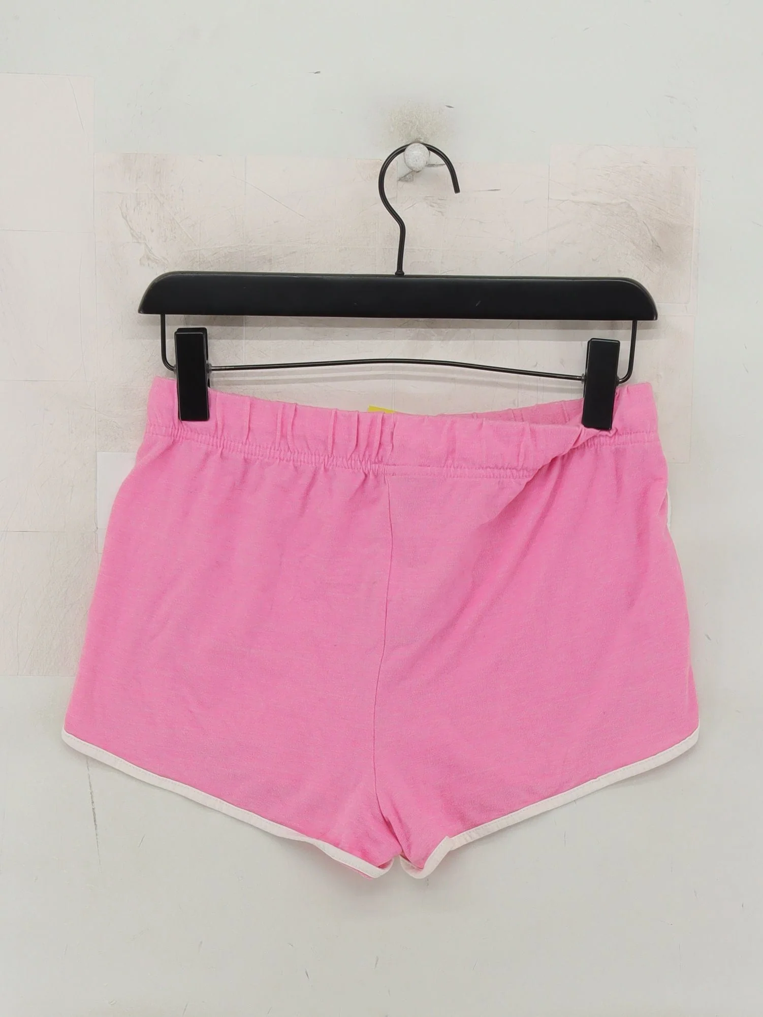 Topshop Women's Shorts UK 10 Pink Polyester with Cotton, Viscose Sweat - Image 2