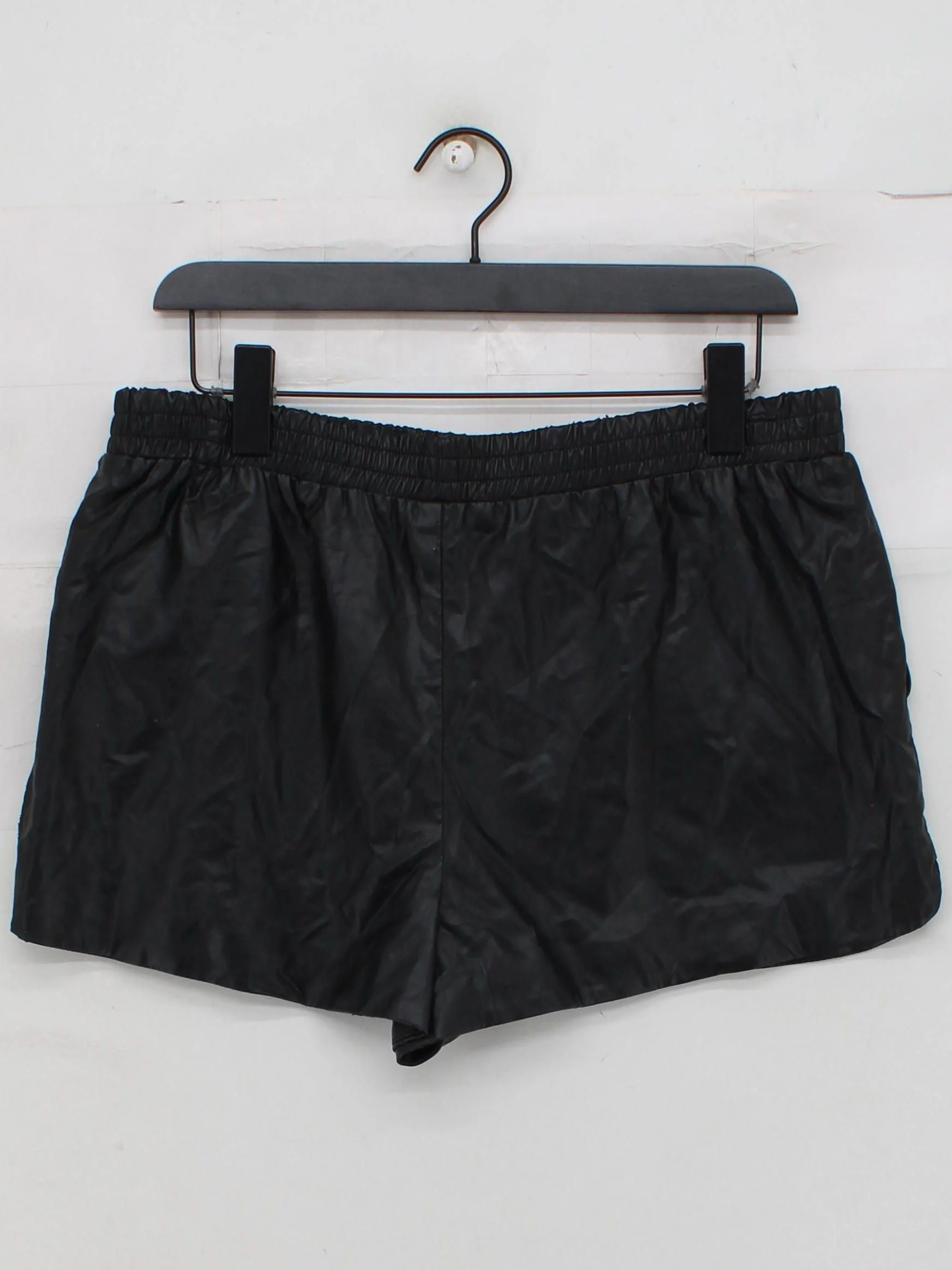 Topshop Women's Shorts UK 14 Black Polyester - Image 2