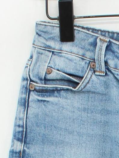Topshop Women's Shorts W 26 in Blue 100% Cotton Cut-Off - Image 4