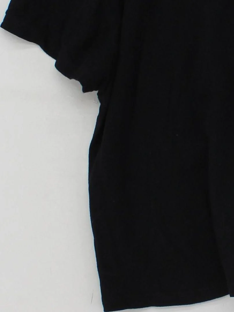 Topshop Women's T-Shirt M Black 100% Cotton Short Sleeve Round Neck Basic - Image 4