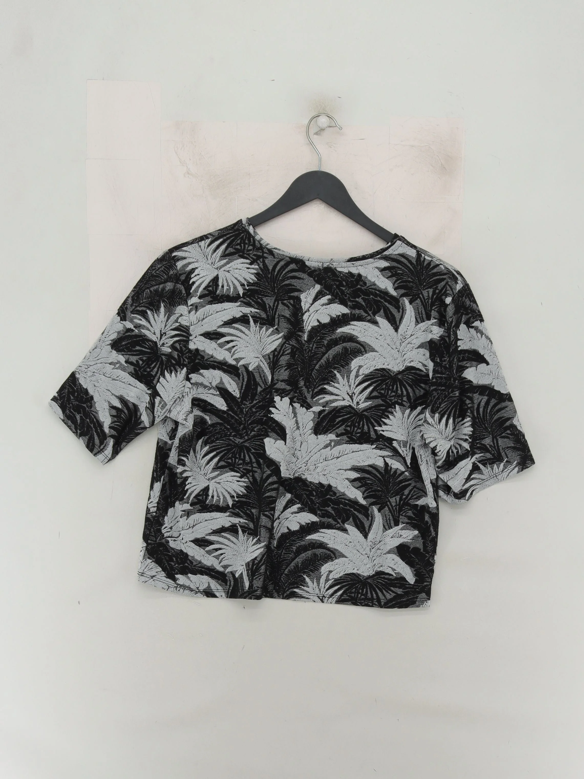 Topshop Women's T-Shirt M Multi Graphic 100% Other Short Sleeve Round Neck Basic - Image 2