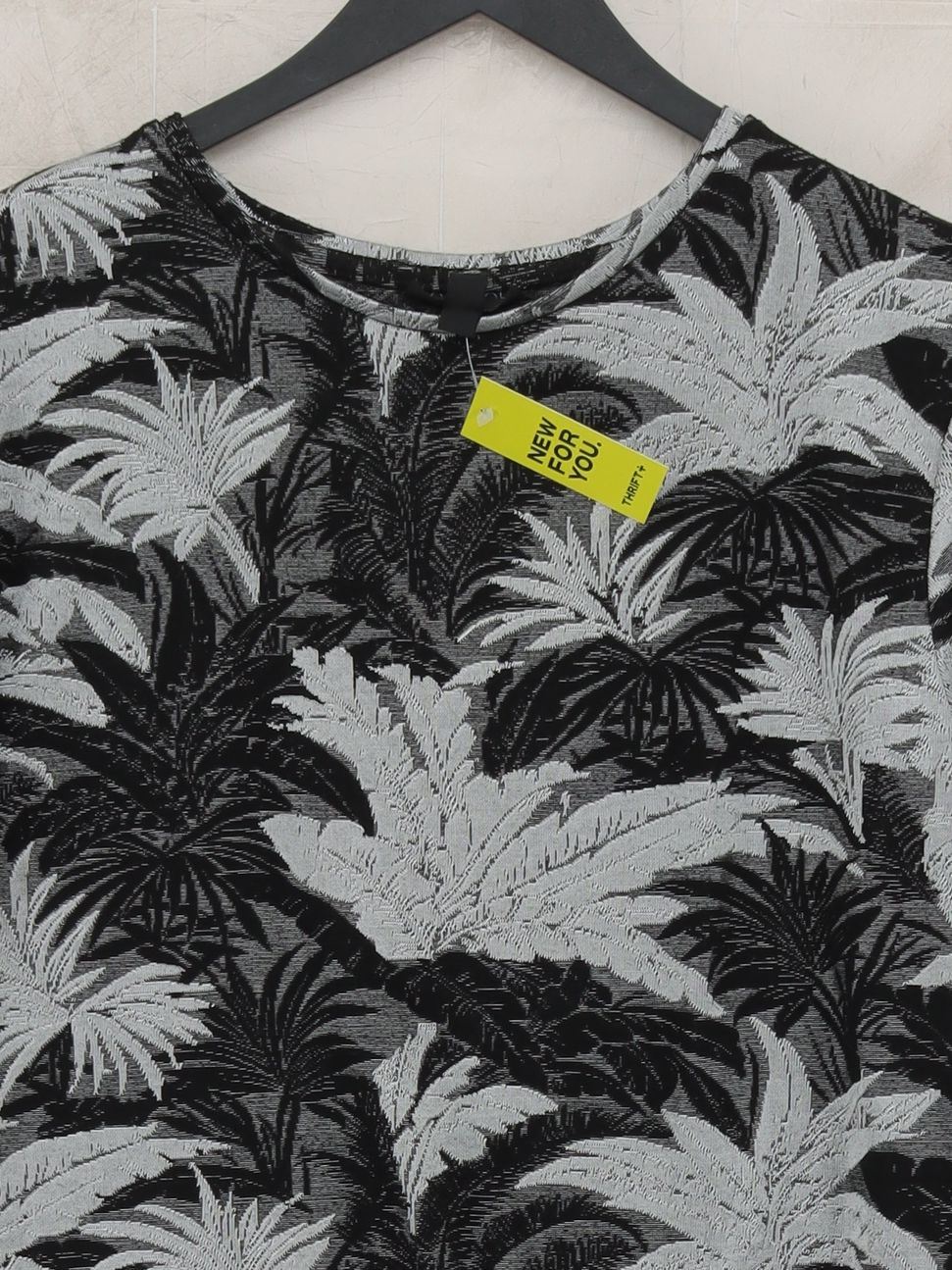 Topshop Women's T-Shirt M Multi Graphic 100% Other Short Sleeve Round Neck Basic - Image 3