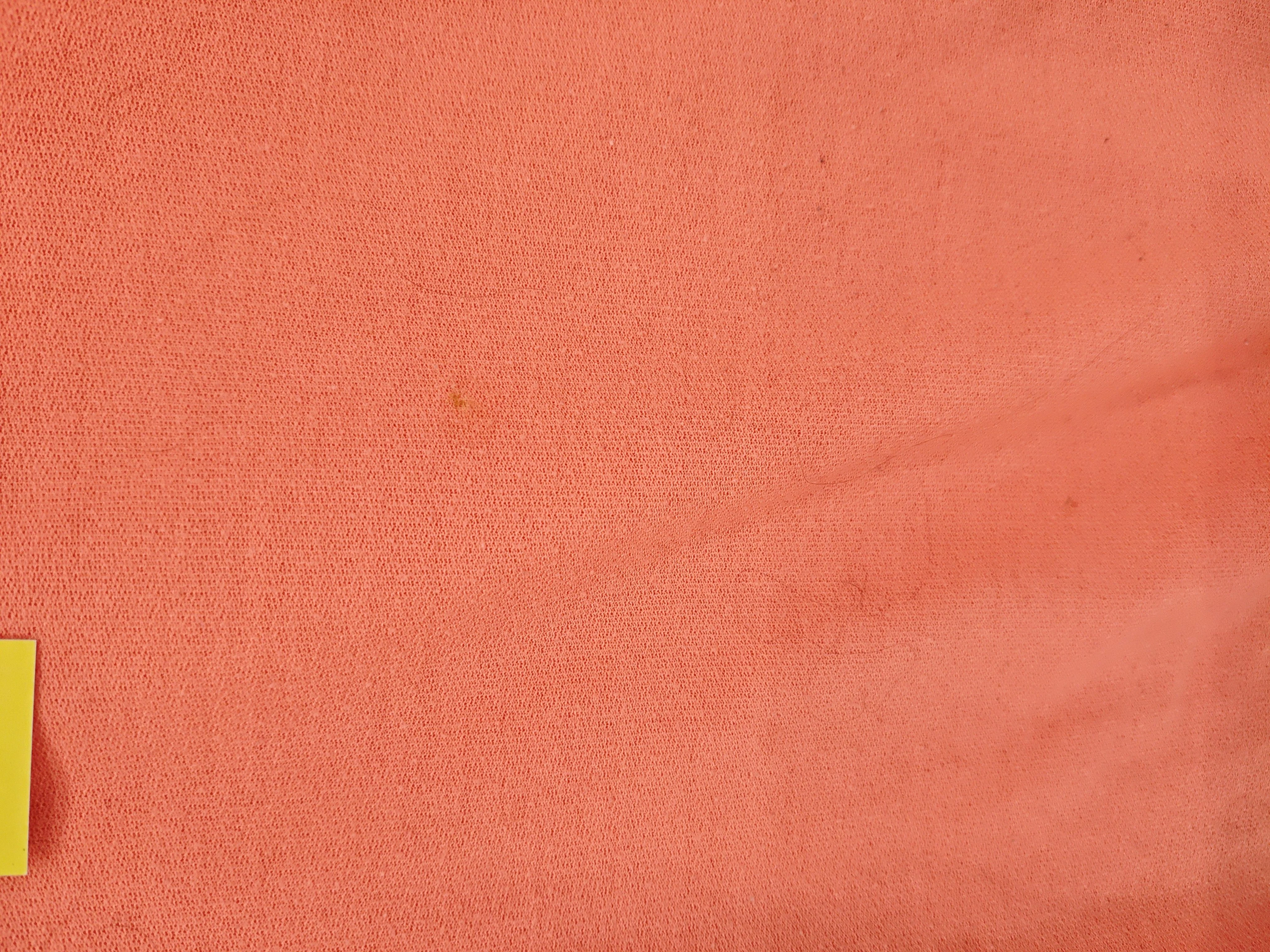 Topshop Women's T-Shirt M Orange 100% Polyester Short Sleeve Round Neck Basic - Image 5