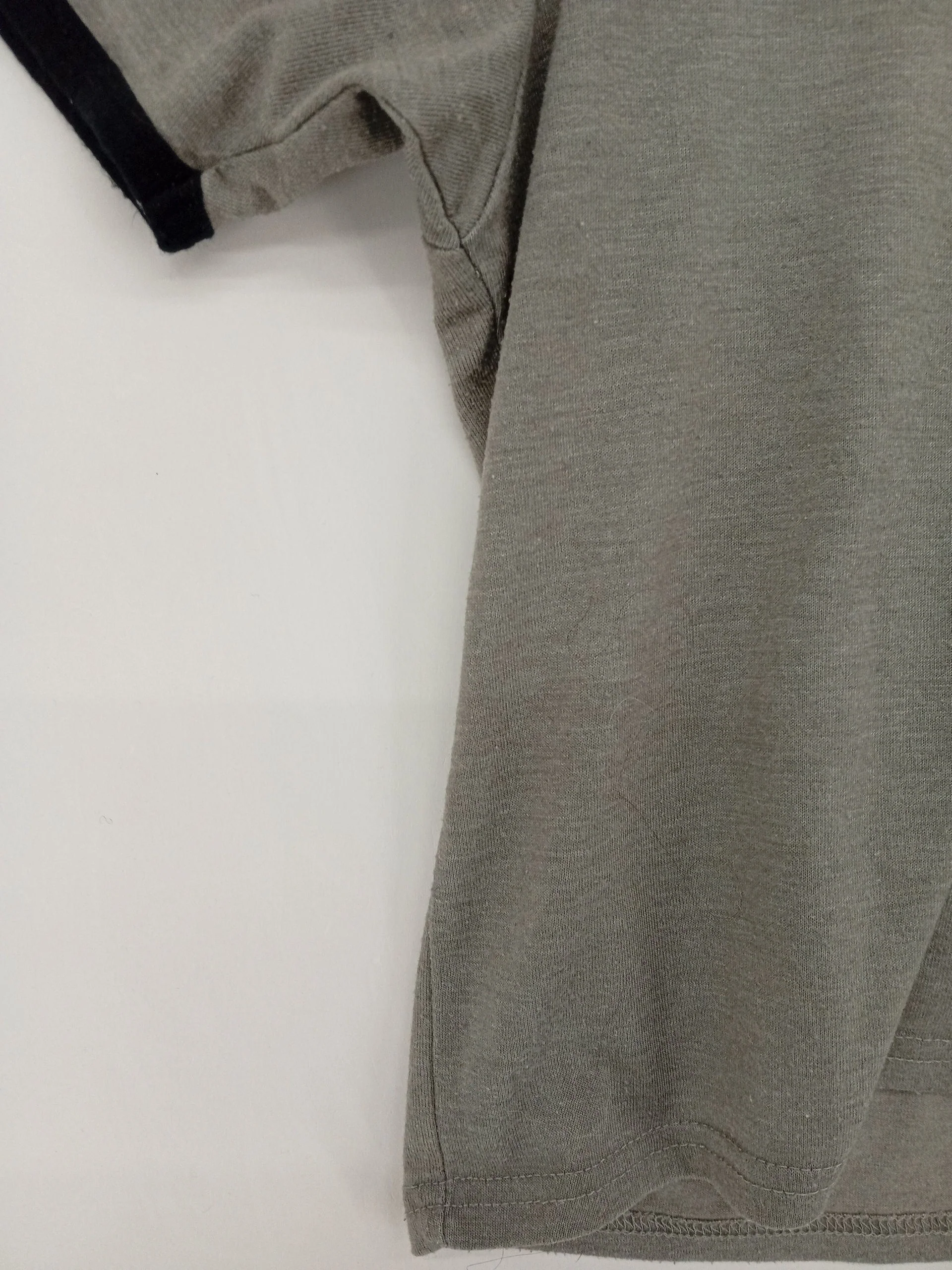 Topshop Women's T-Shirt S Grey 100% Cotton Short Sleeve Round Neck Basic - Image 5
