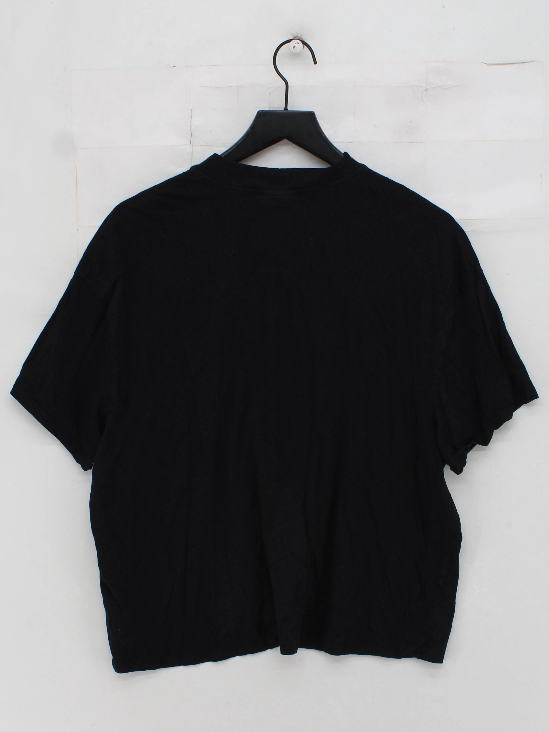 Topshop Women's T-Shirt UK 10 Black 100% Cotton Short Sleeve Round Neck Basic - Image 2