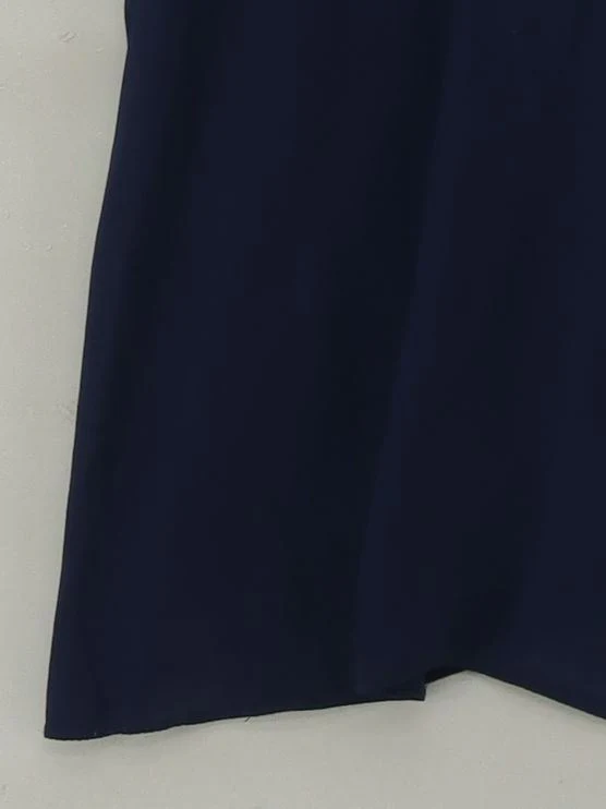 Topshop Women's T-Shirt UK 10 Blue 100% Polyester Sleeveless V-Neck Camisole - Image 4