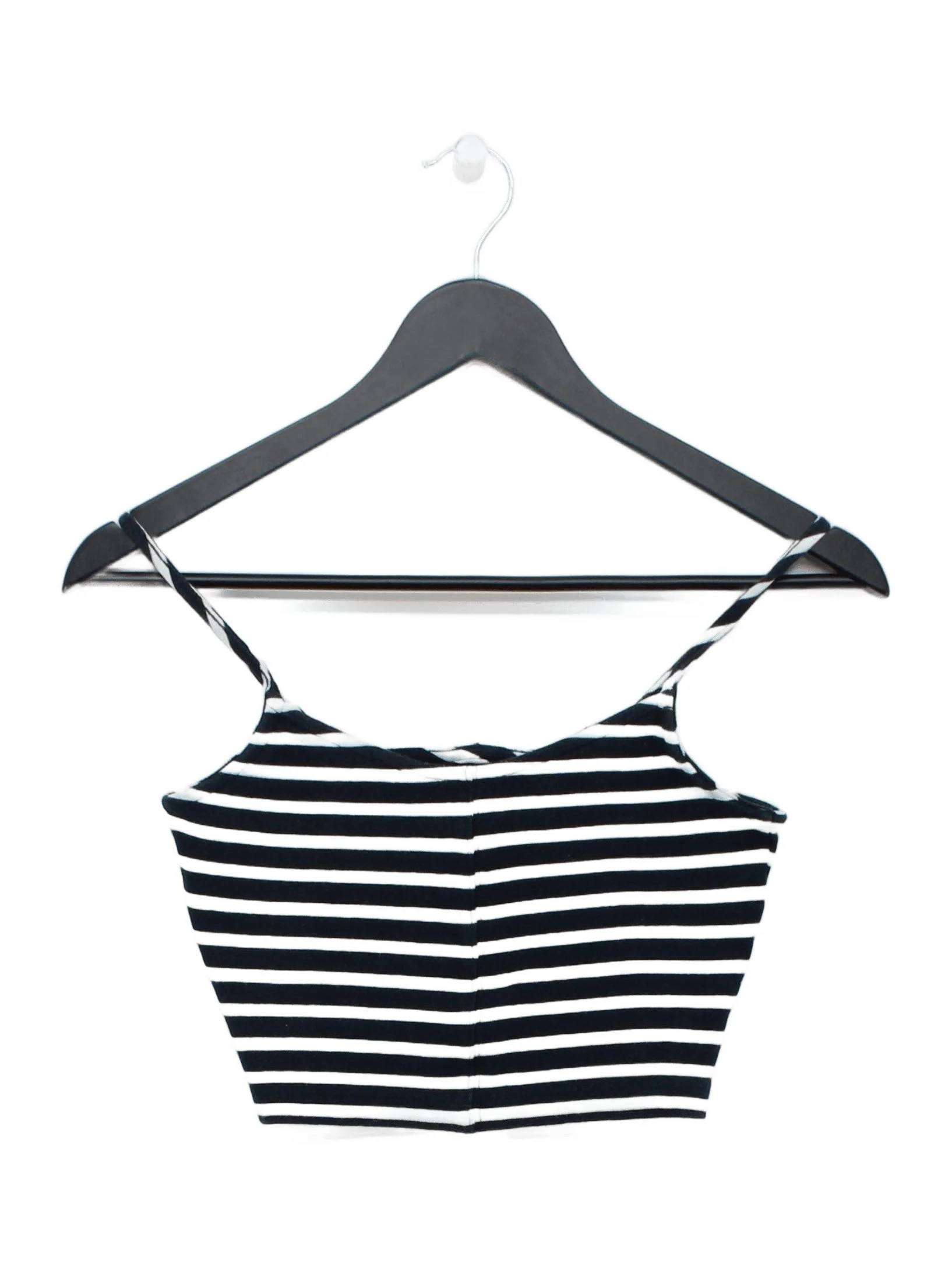 Topshop Women's T-Shirt UK 10 Blue Cotton with Elastane Camisole
