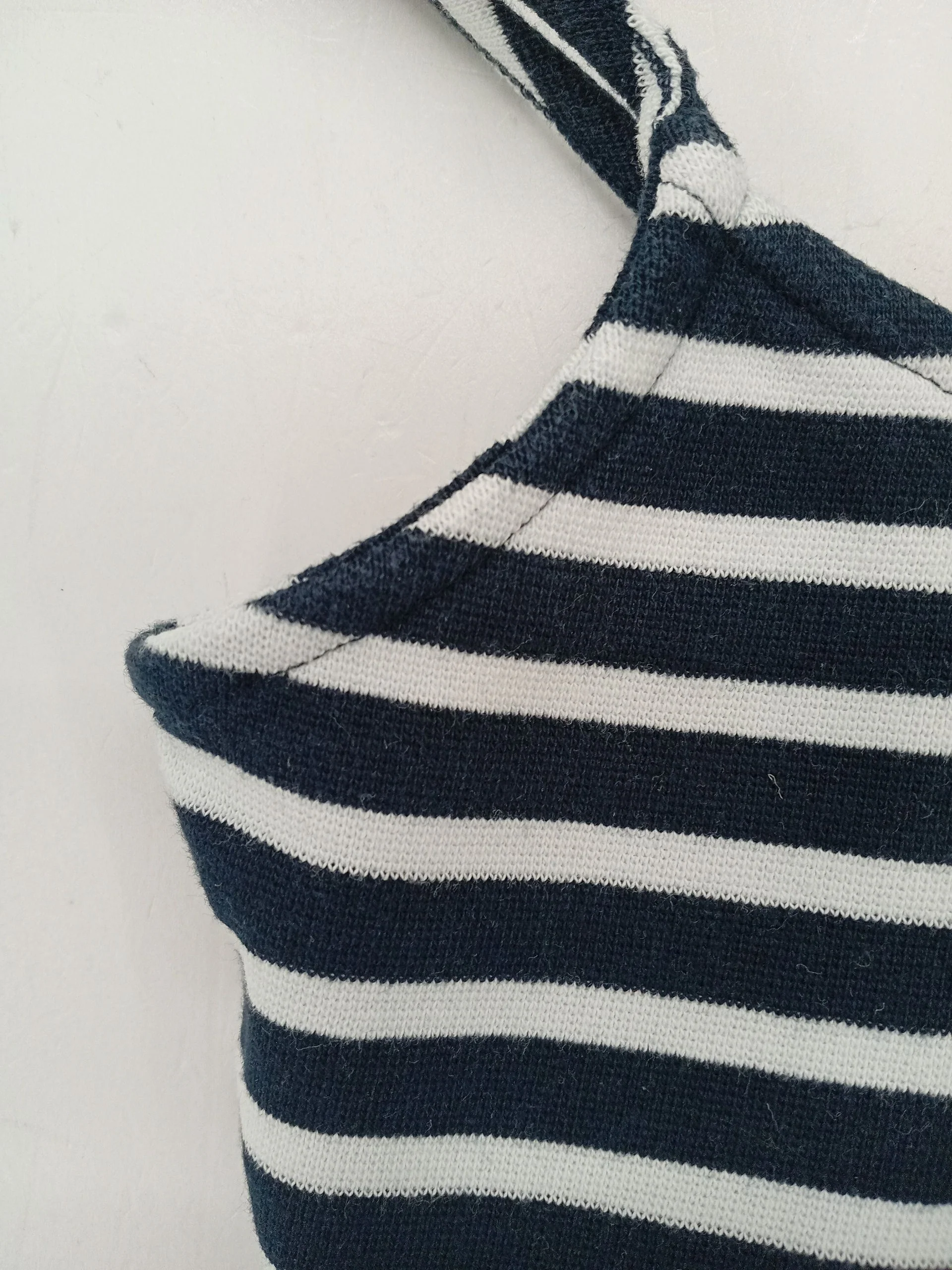 Topshop Women's T-Shirt UK 10 Blue Cotton with Elastane Camisole - Image 5