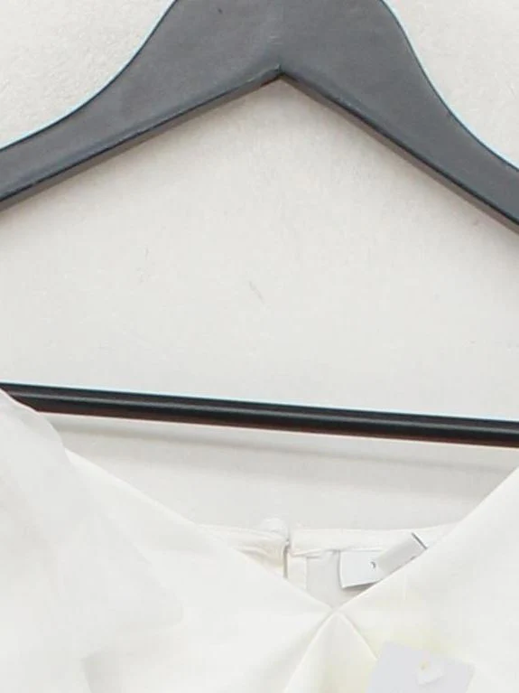Topshop Women's T-Shirt UK 10 White Polyester with Nylon Camisole - Image 3