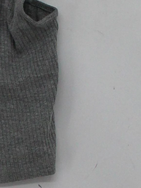 Topshop Women's T-Shirt UK 6 Grey Cotton with Polyester Basic - Image 4
