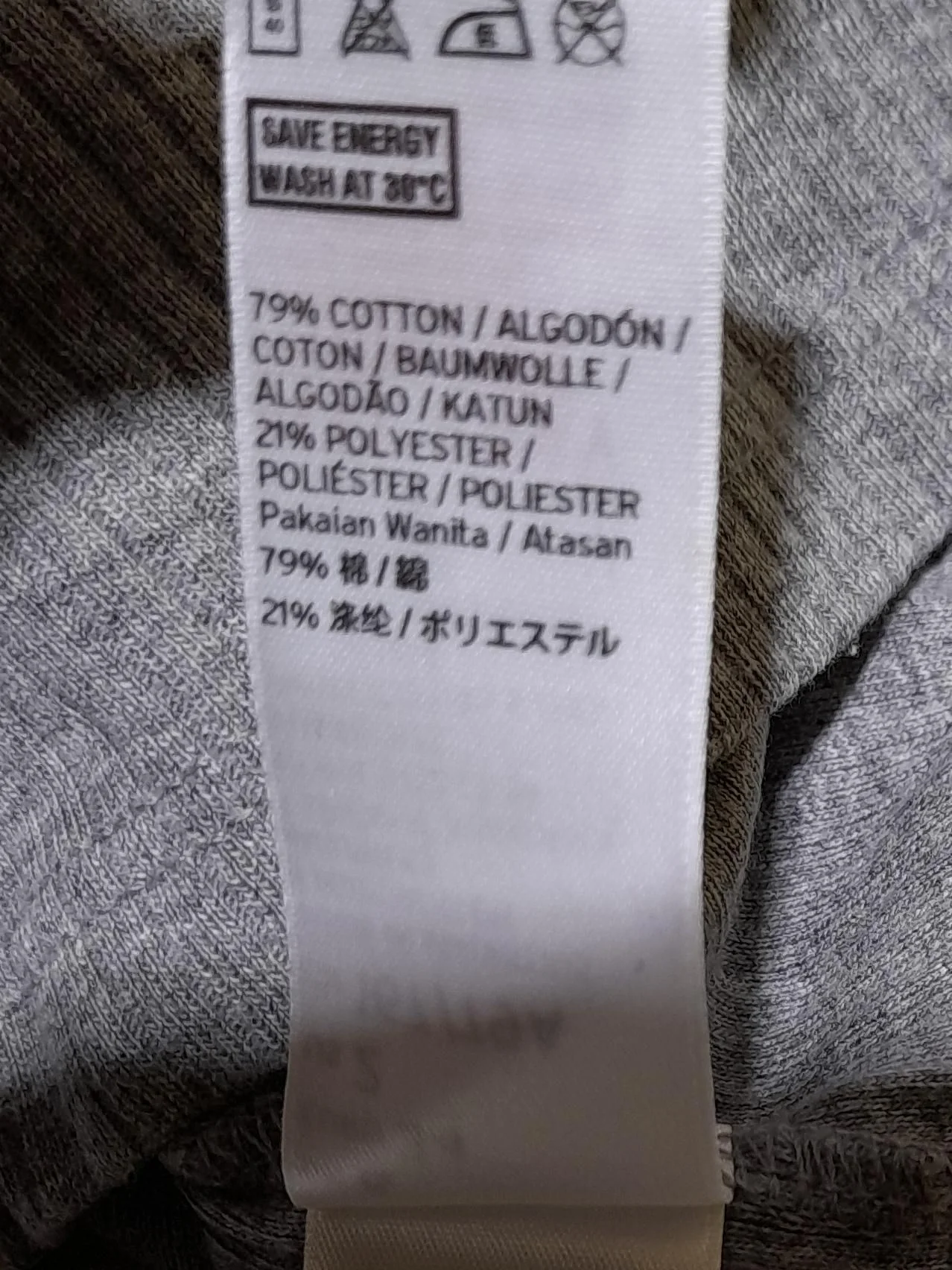 Topshop Women's T-Shirt UK 6 Grey Cotton with Polyester Basic - Image 6