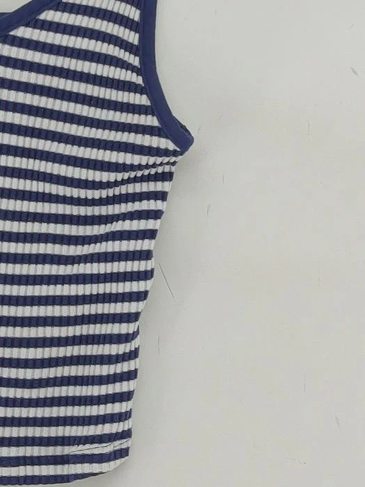 Topshop Women's T-Shirt UK 8 Blue Viscose with Elastane Camisole - Image 4