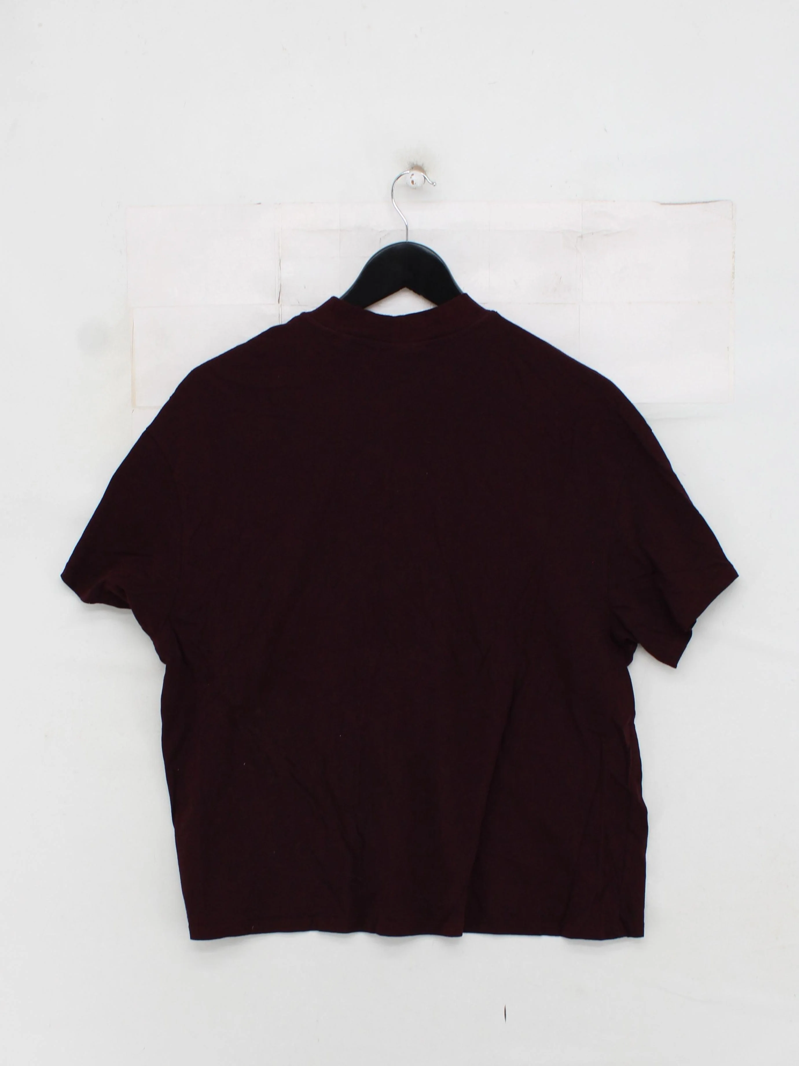 Topshop Women's T-Shirt XS Brown 100% Cotton Short Sleeve Round Neck Basic - Image 2
