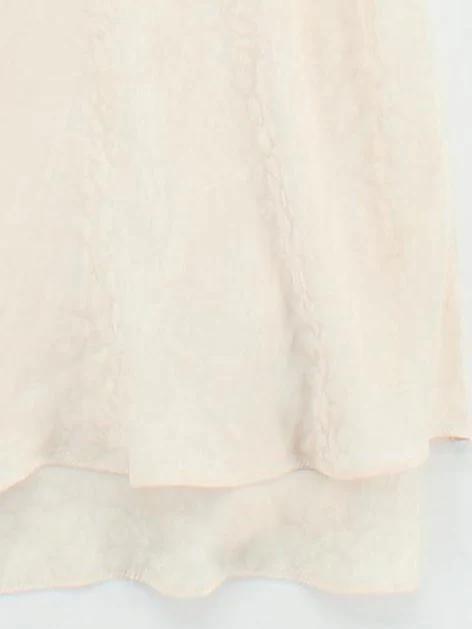 Topshop Women's T-Shirt XS Cream 100% Polyester Sleeveless V-Neck Camisole - Image 4