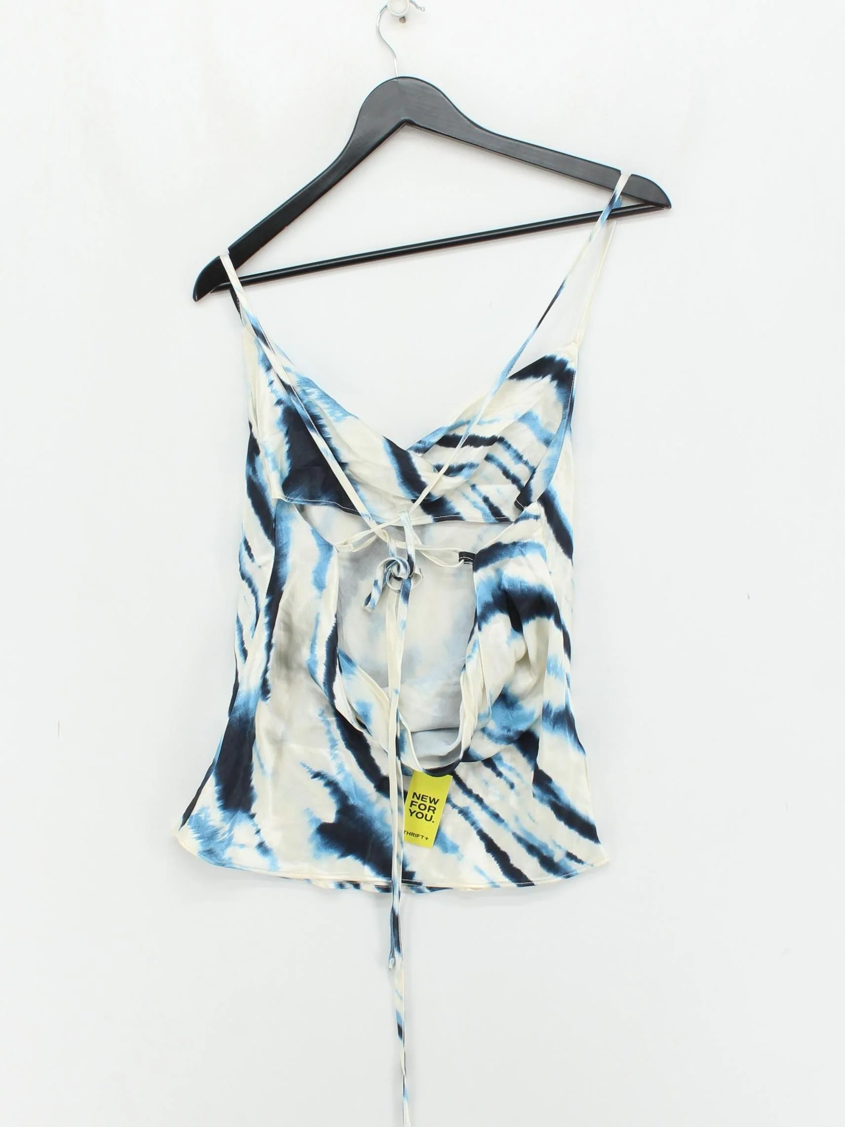 Topshop Women's Top M Multi 100% Viscose Sleeveless Round Neck Basic - Image 2