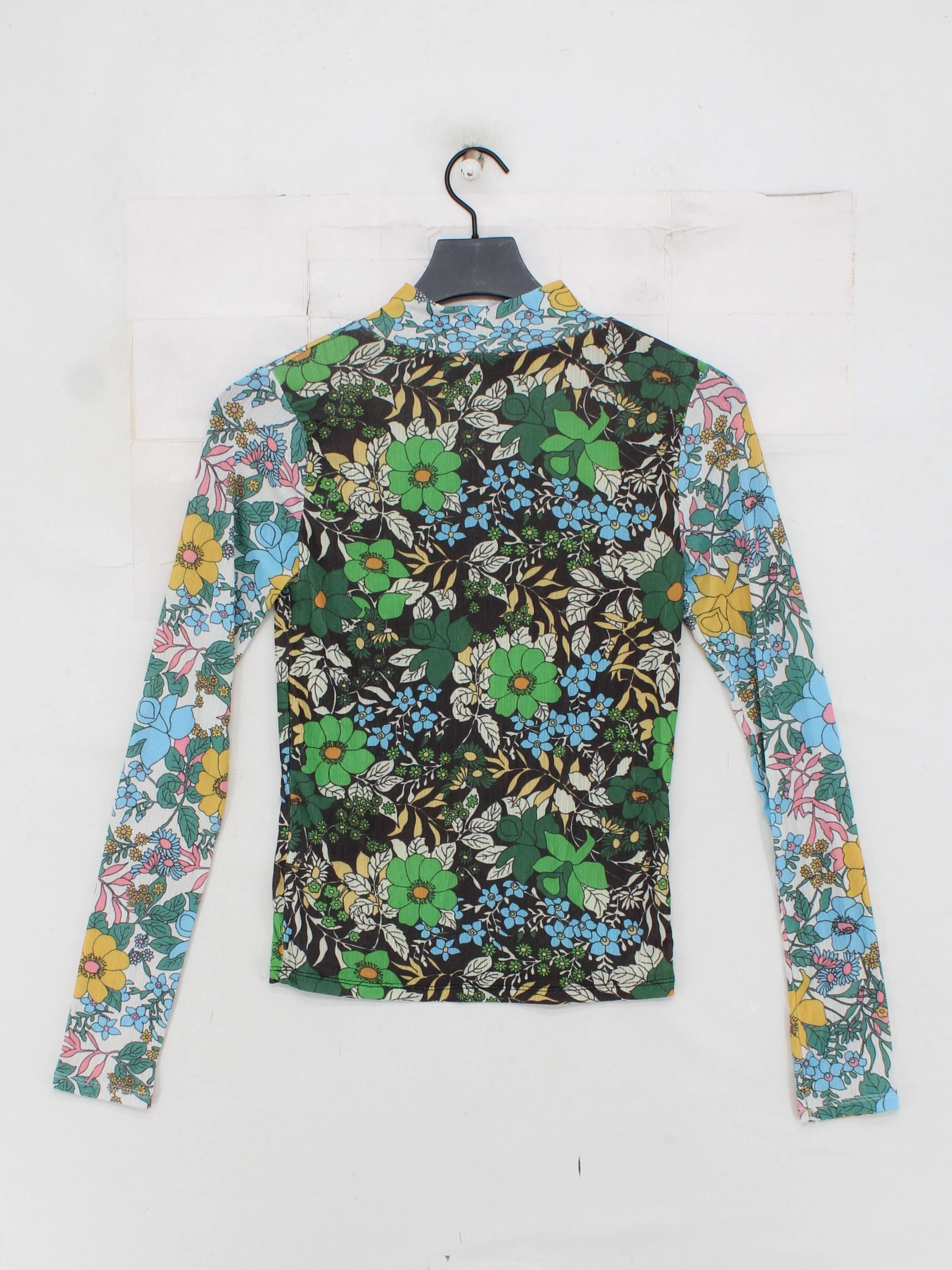 Topshop Women's Top S Multi Polyester with Elastane Basic - Image 2