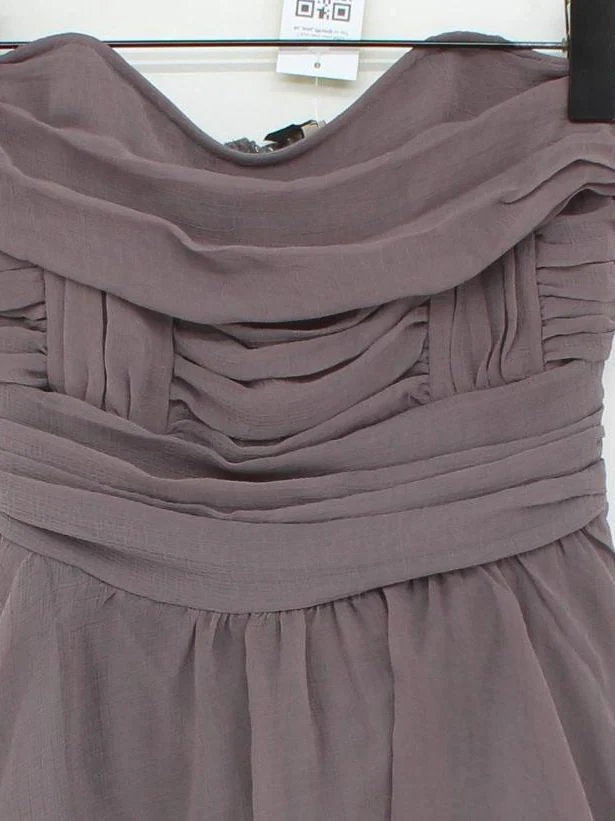 Topshop Women's Top UK 10 Brown Polyester with Polyamide, Elastane Basic - Image 3