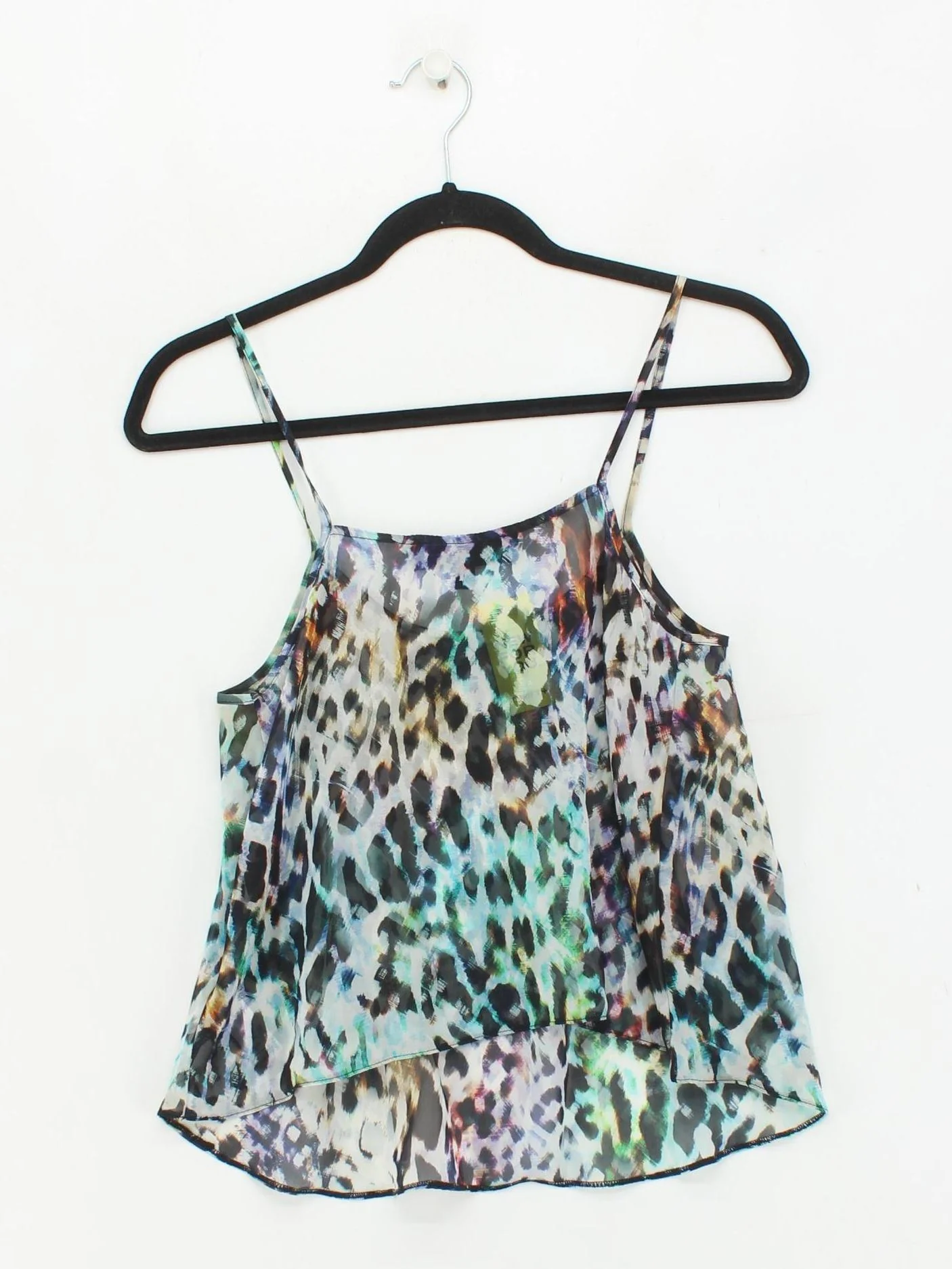 Topshop Women's Top UK 10 Multi 100% Polyester Basic - Image 2