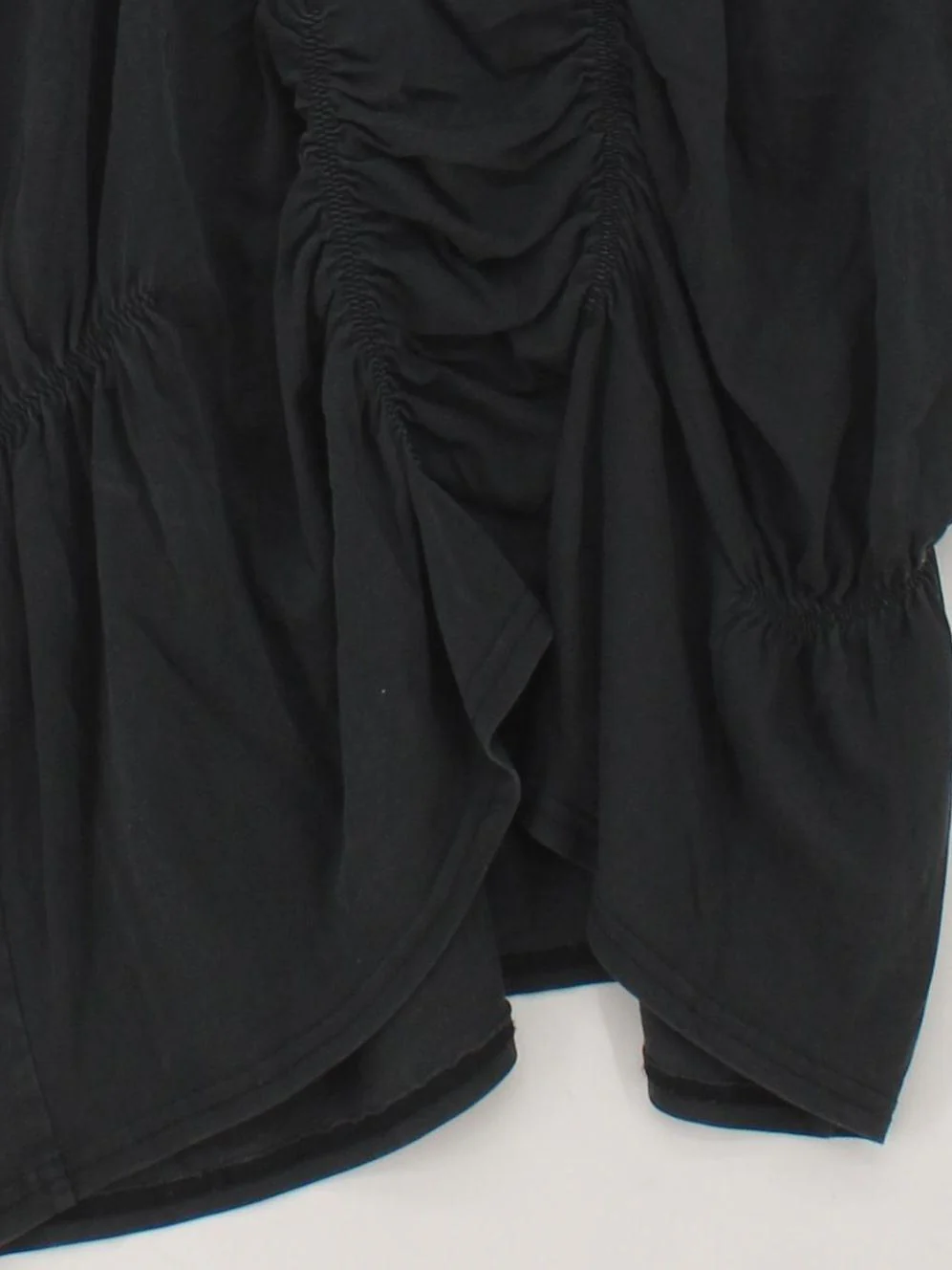 Topshop Women's Top UK 12 Black 100% Cotton Short Sleeve Round Neck Basic - Image 4