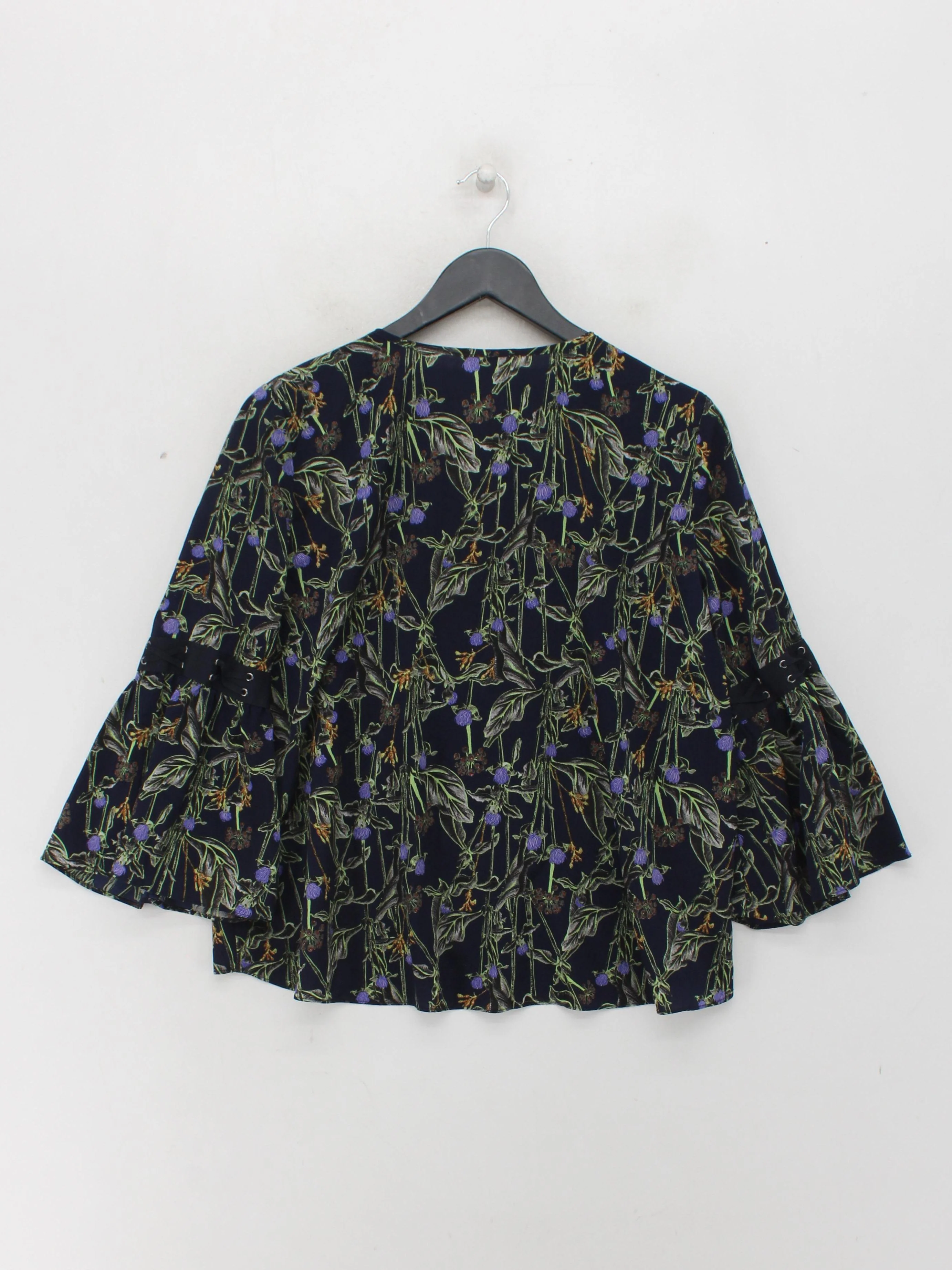 Topshop Women's Top UK 12 Multi 100% Polyester Basic - Image 2