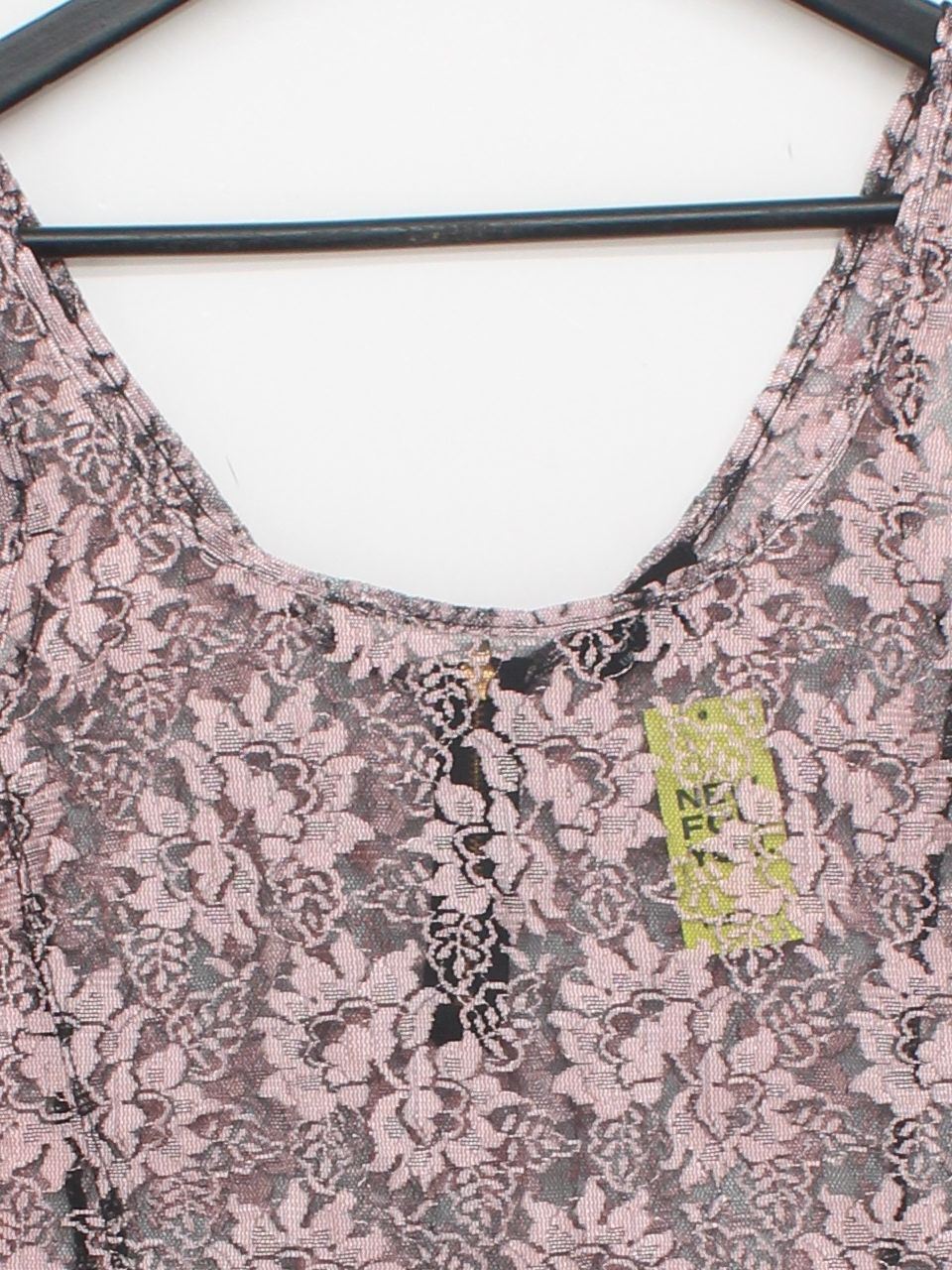 Topshop Women's Top UK 8 Pink Floral 100% Other Sleeveless Round Neck Cropped - Image 3