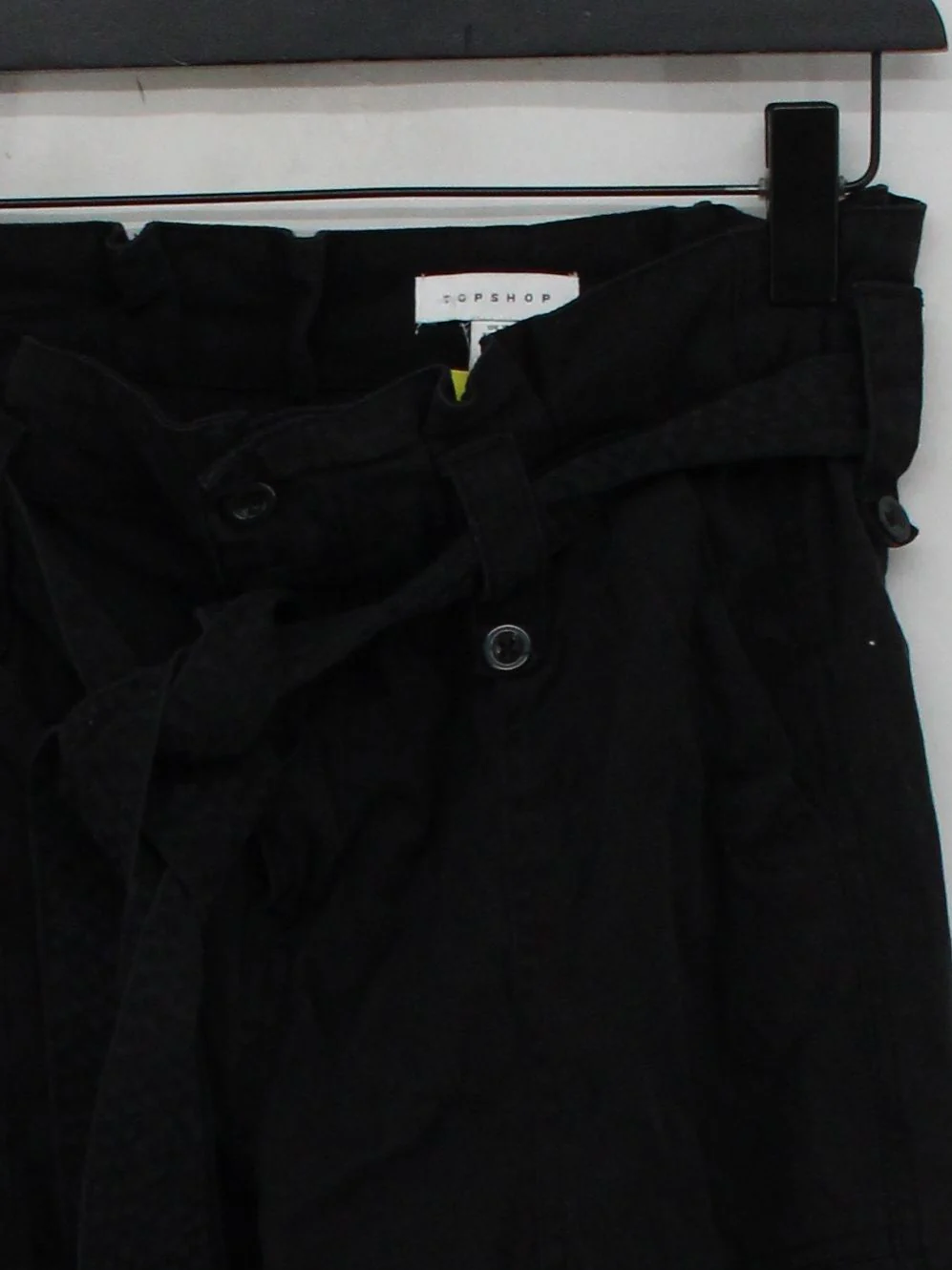 Topshop Women's Trousers UK 10 Black Lyocell Modal with Elastane Sweatpants - Image 3