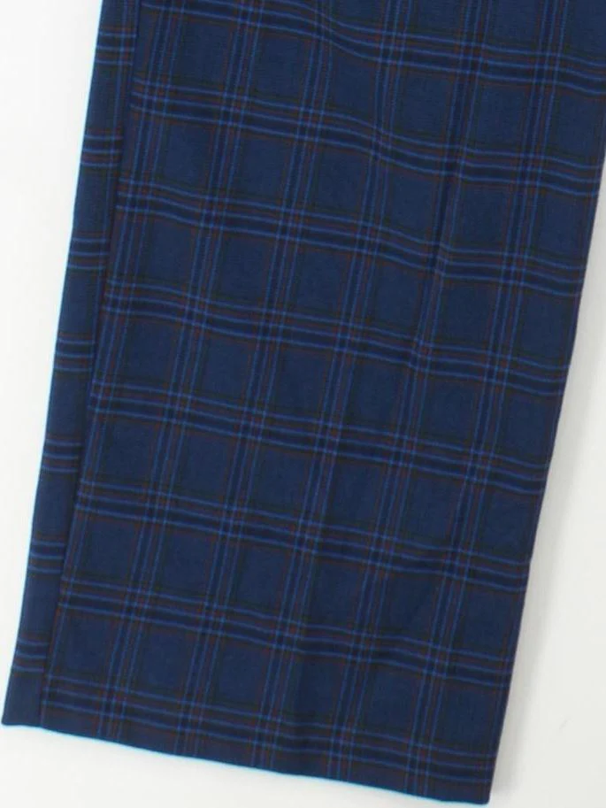 Topshop Women's Trousers UK 10 Blue Polyester with Viscose, Elastane Chino - Image 4