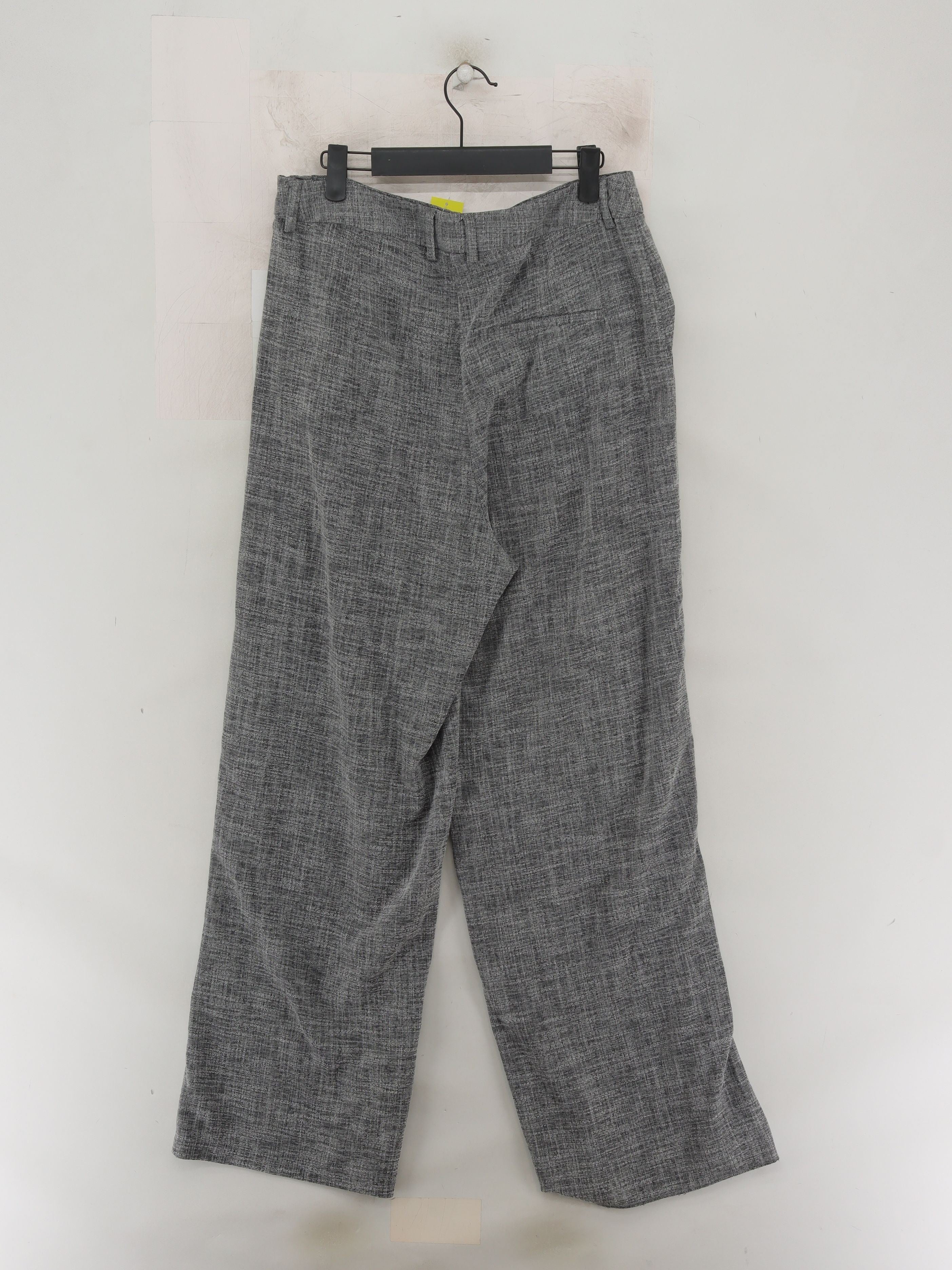 Topshop Women's Trousers UK 10 Grey Polyester with Viscose, Elastane Chino - Image 2