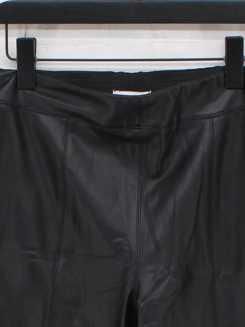 Topshop Women's Trousers UK 12 Black Polyester with Elastane, Other Skinny Chino - Image 3