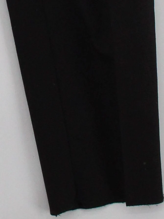 Topshop Women's Trousers UK 12 Black Polyester with Viscose, Elastane Chino - Image 4