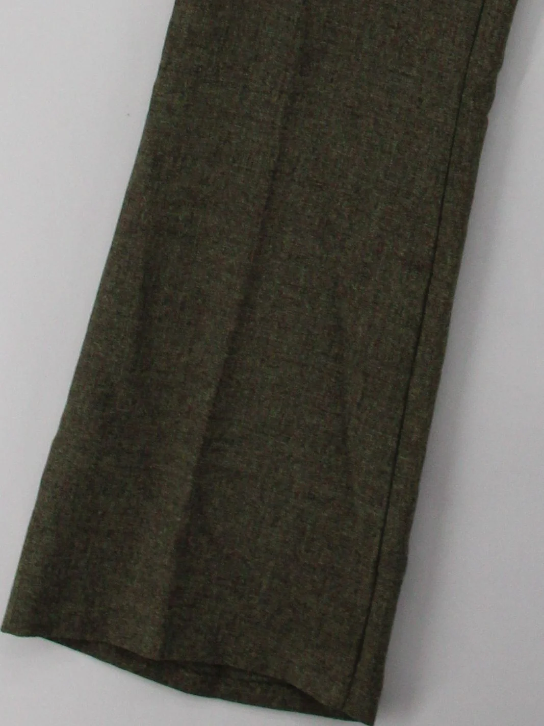 Topshop Women's Trousers UK 12 Green 100% Polyester Flared Rain Trousers - Image 4