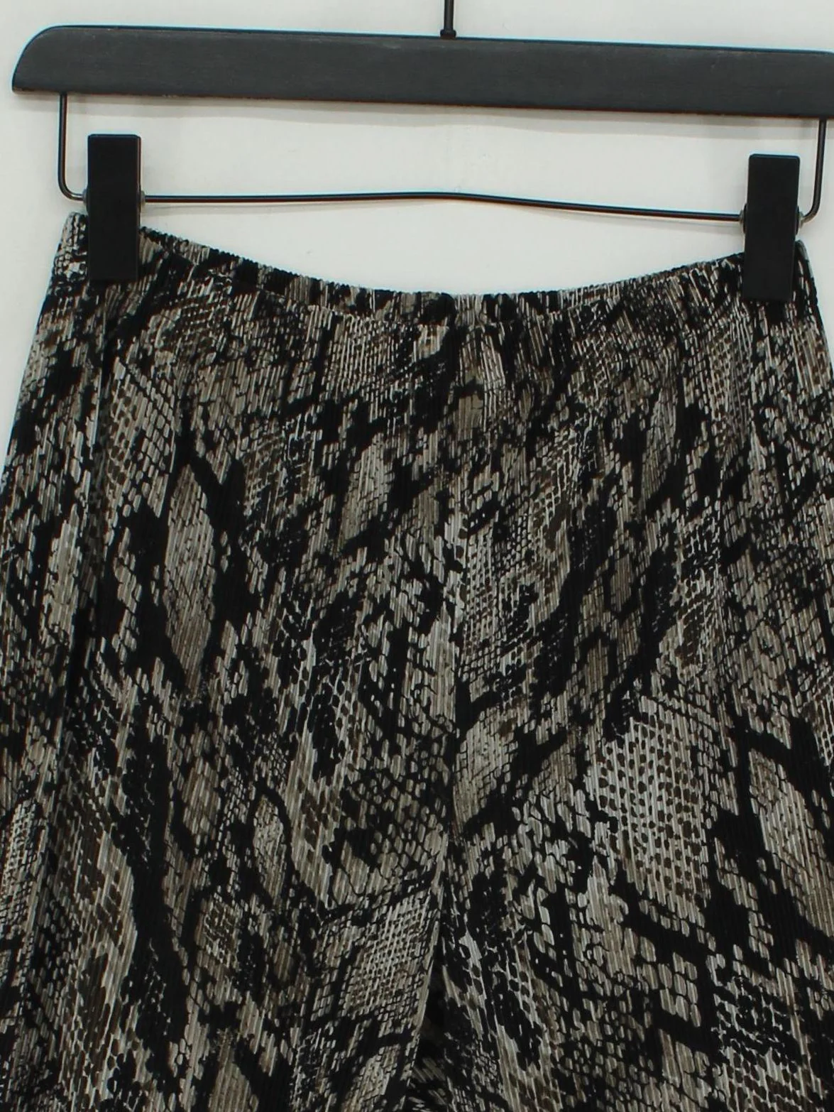 Topshop Women's Trousers UK 12 Multi Animal Print 100% Other Flared Chino - Image 3