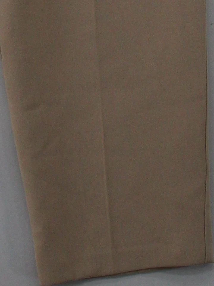 Topshop Women's Trousers UK 8 Tan 100% Polyester Wide-Leg Cropped - Image 4