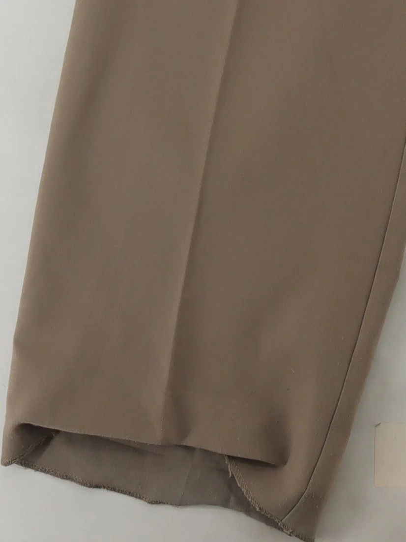 Topshop Women's Trousers UK 8 Tan Polyester with Viscose, Elastane Chino - Image 4