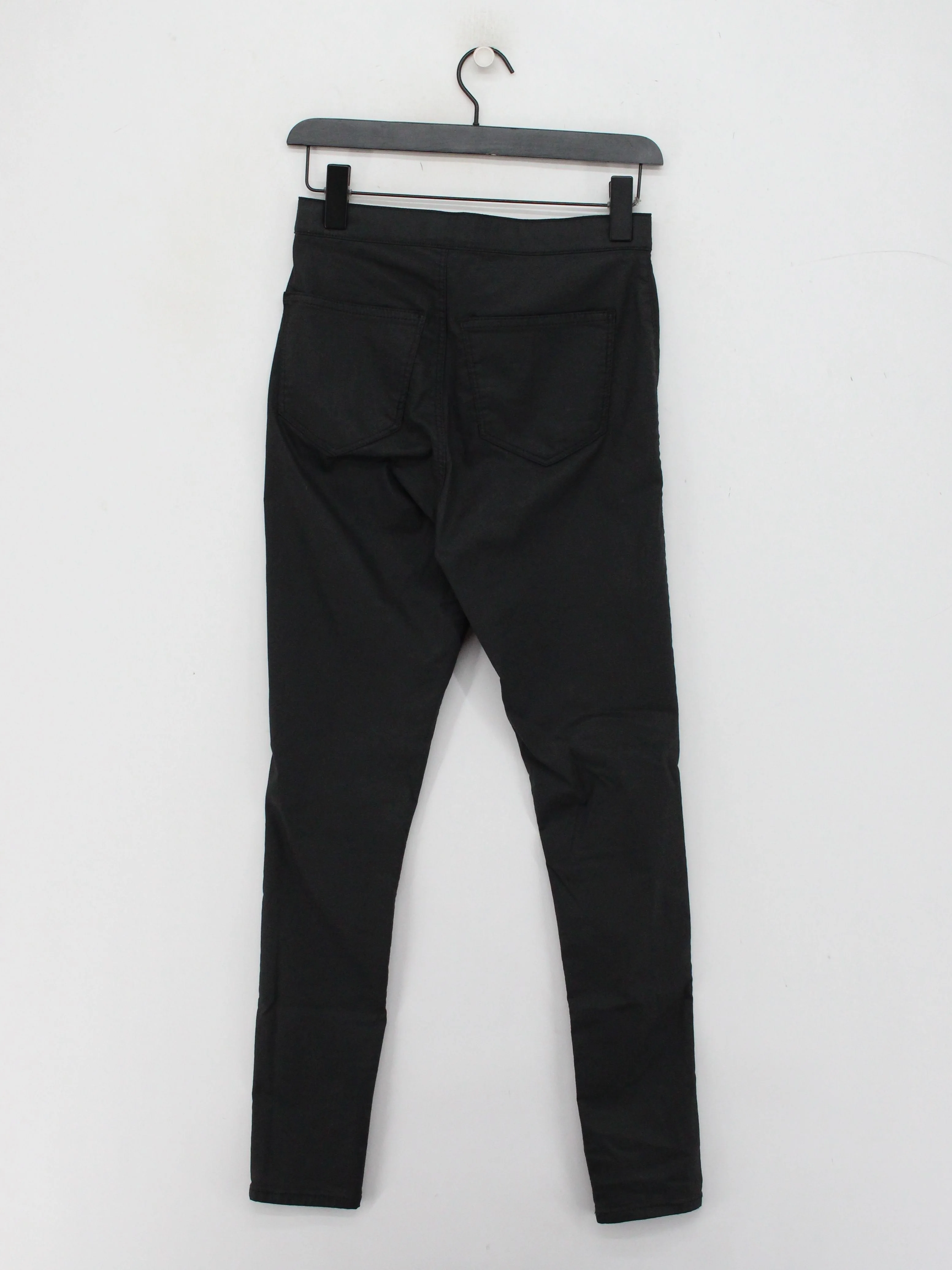 Topshop Women's Trousers W 30 in Black Cotton - Image 2