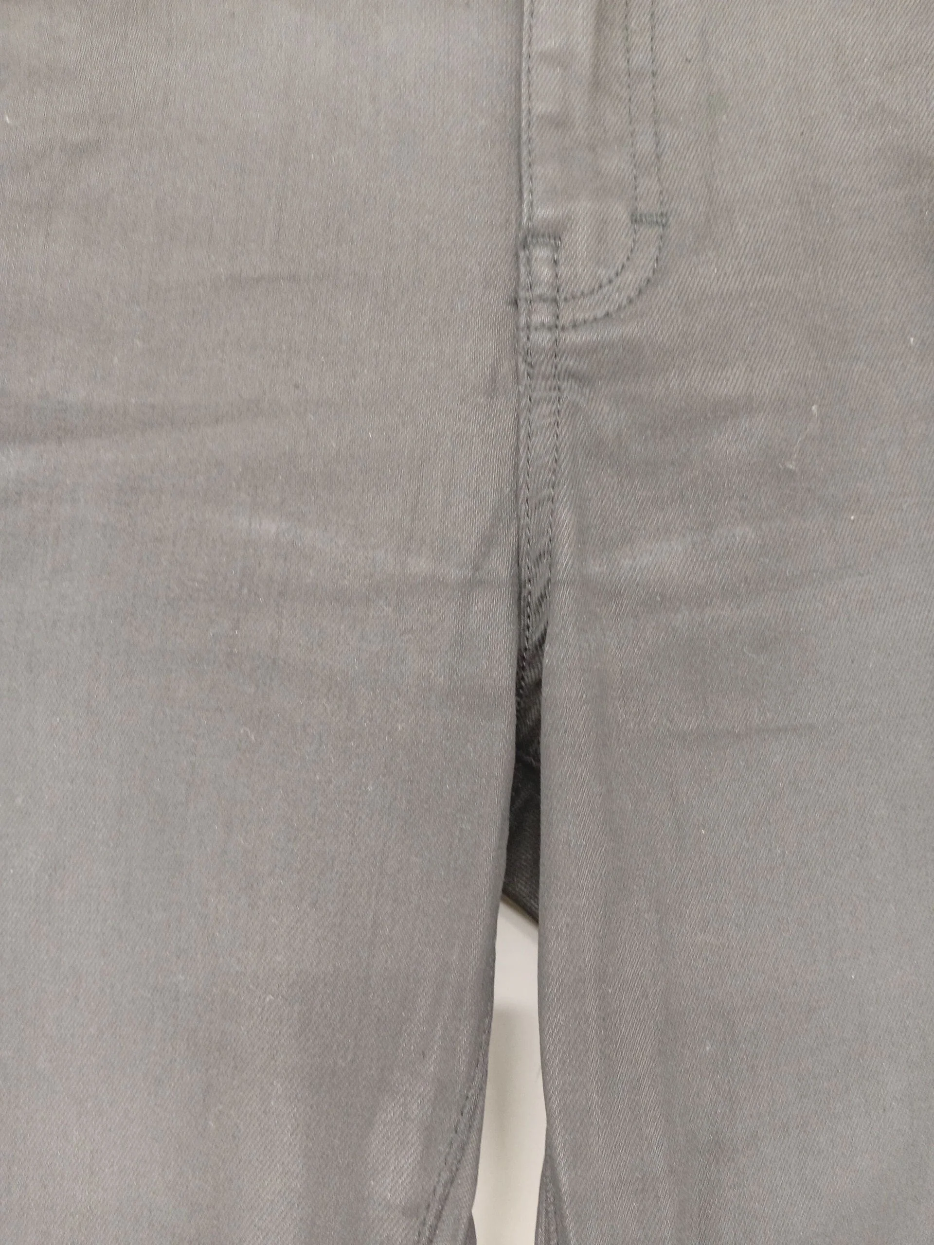 Topshop Women's Trousers W 30 in Black Cotton with Polyester, Elastane Chino - Image 5