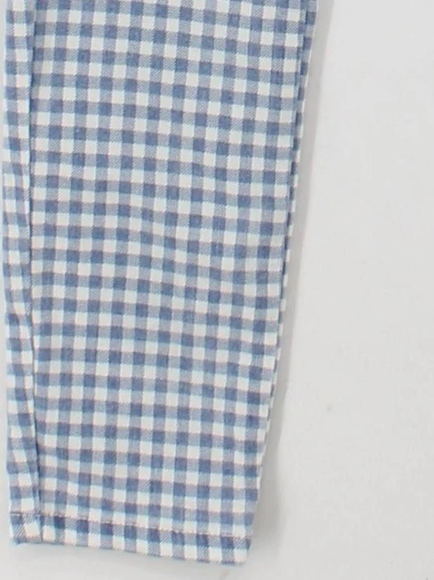 Topshop Women's Trousers W 30 in Blue Cotton with Polyester, Elastane Chino - Image 4