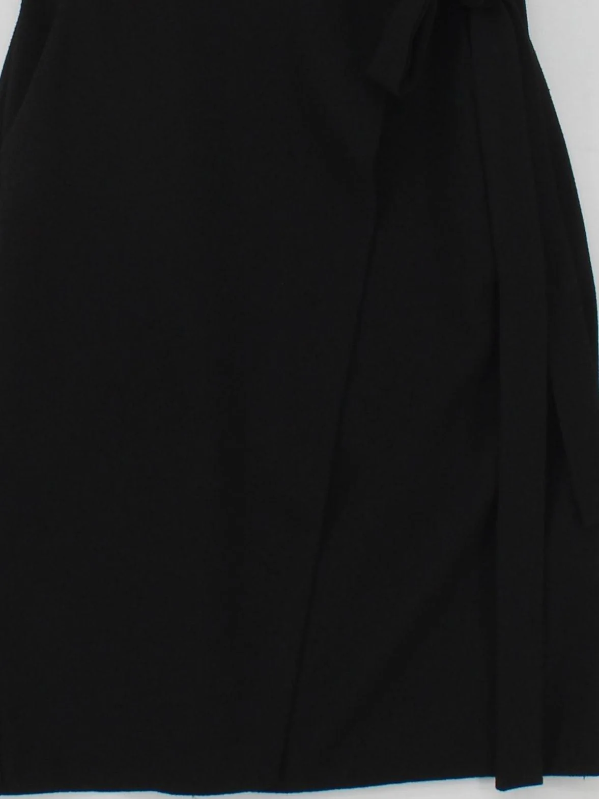 Topshop Wrap Midi Dress UK4 in Black - Image 4