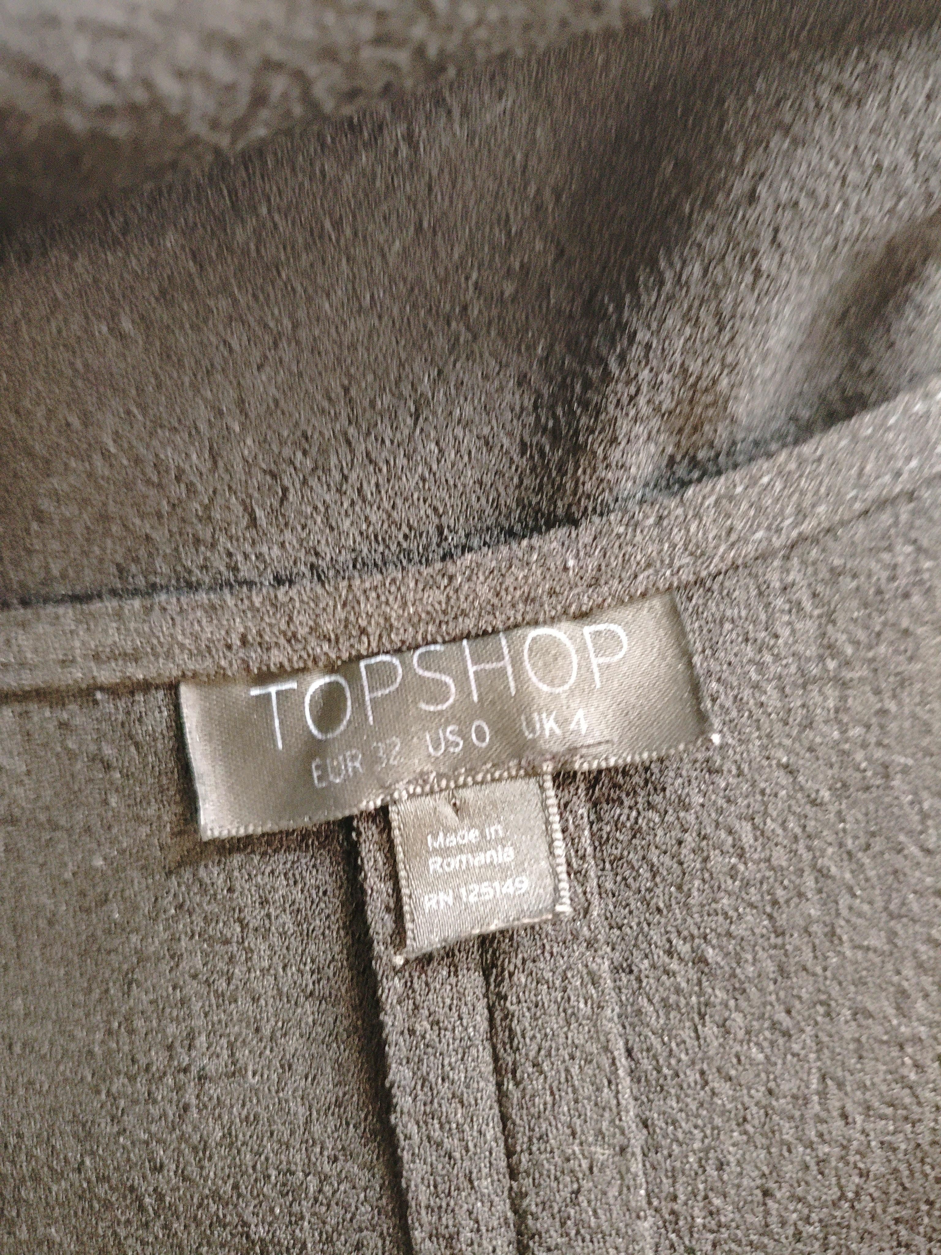 Topshop Wrap Midi Dress UK4 in Black - Image 5