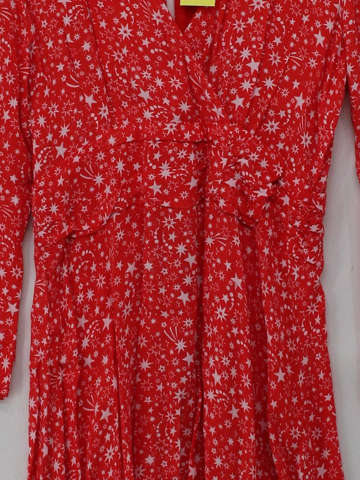 Topshop Wrap Mini Dress in Red - Image 3