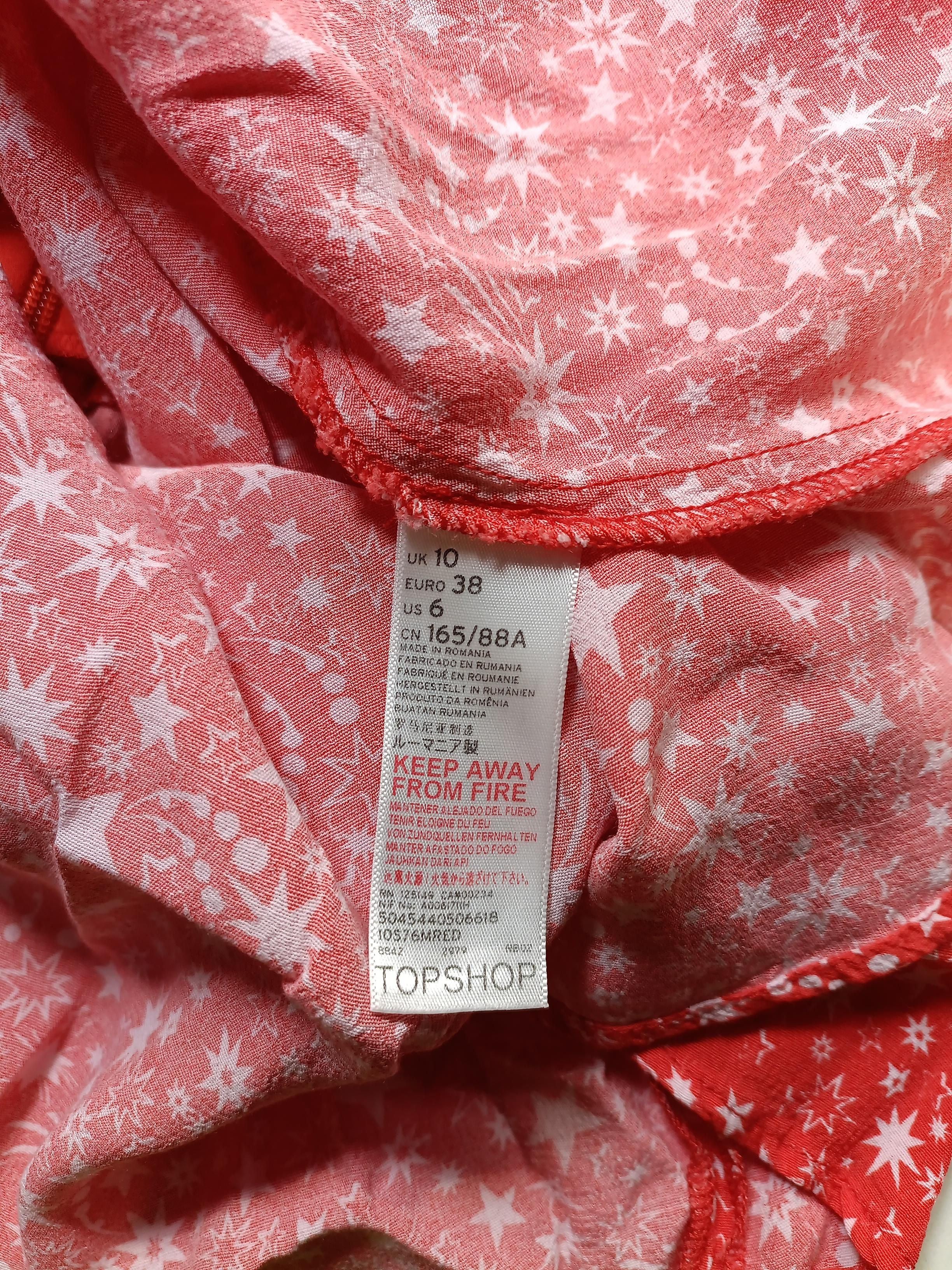 Topshop Wrap Mini Dress in Red - Image 6