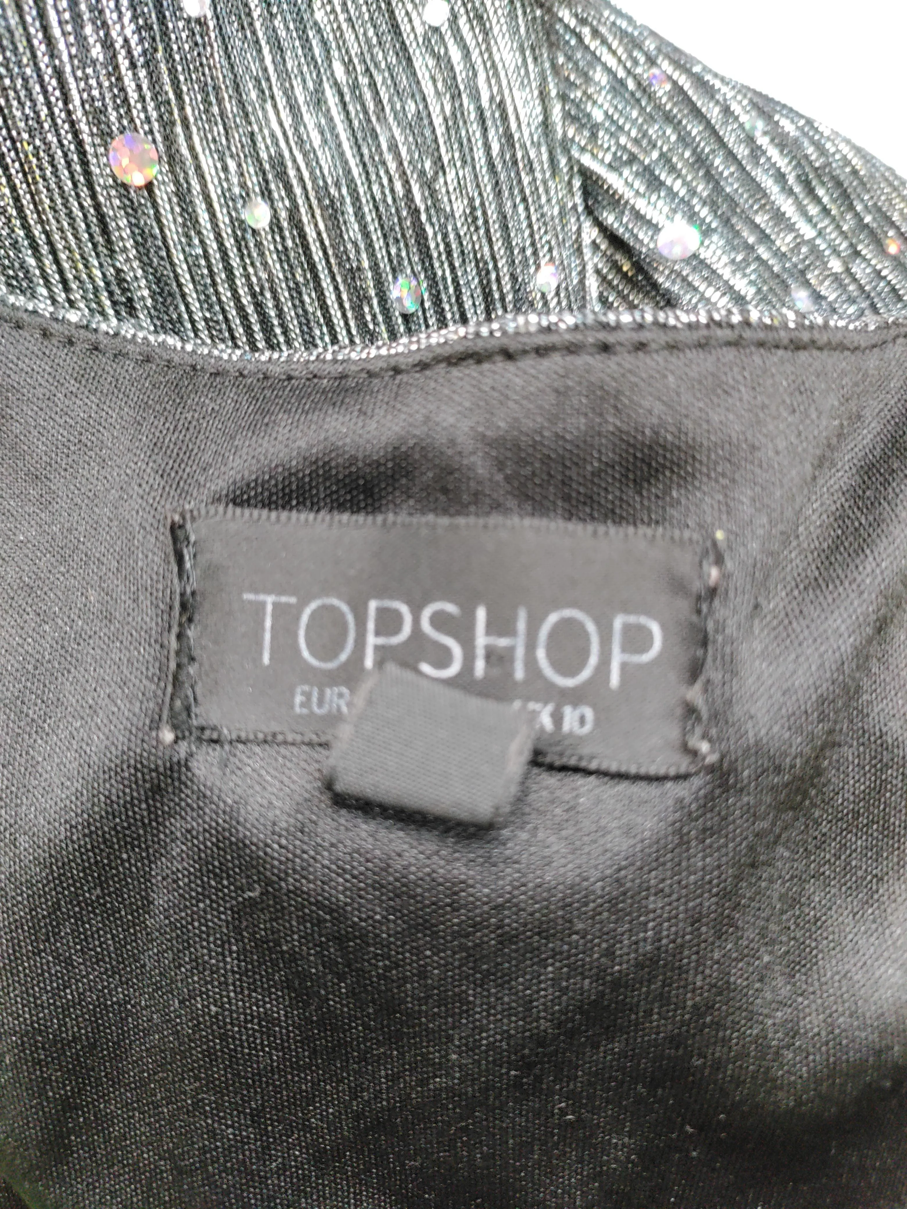 Topshop Wrap Mini Dress UK10 in Multi - Image 5